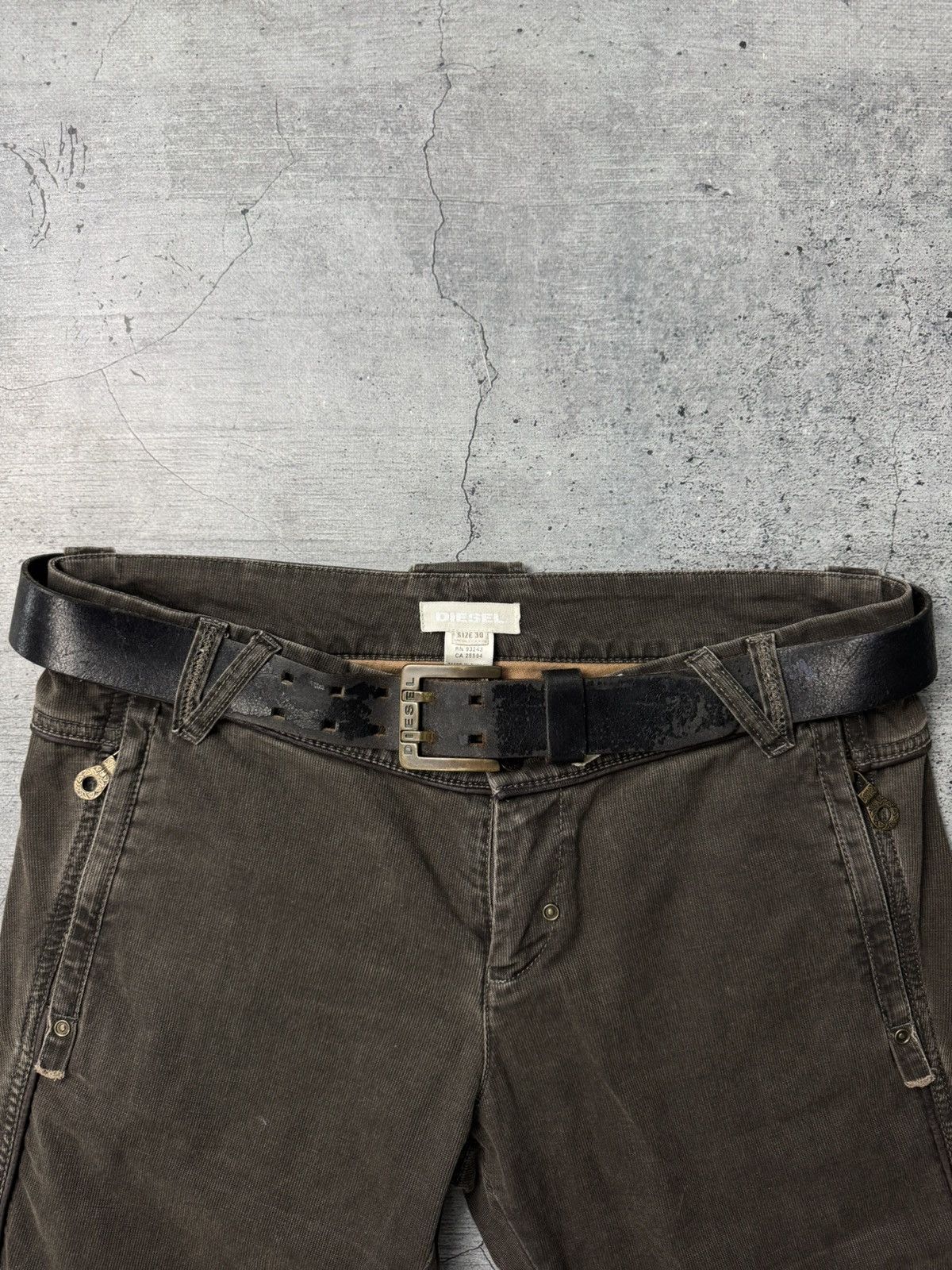 Diesel Diesel vintage belt rare Y2K leather Size ONE SIZE - 1 Thumbnail