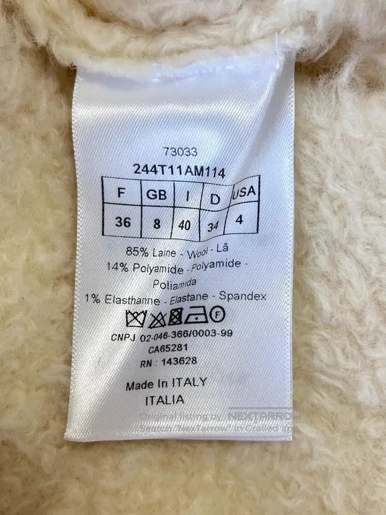 Dior Dior Lamb's wool vest Size XS / US 0-2 / IT 36-38 - 7 Thumbnail