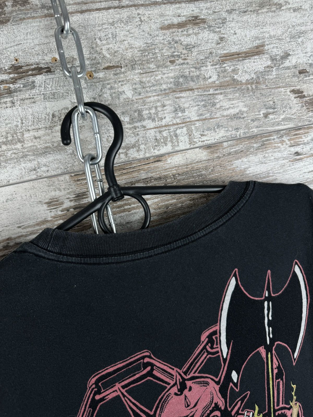 Allsaints Mens Vintage AllSaints Gatekeeper ss crew T-Shirt tee art Size US M / EU 48-50 / 2 - 16 Thumbnail
