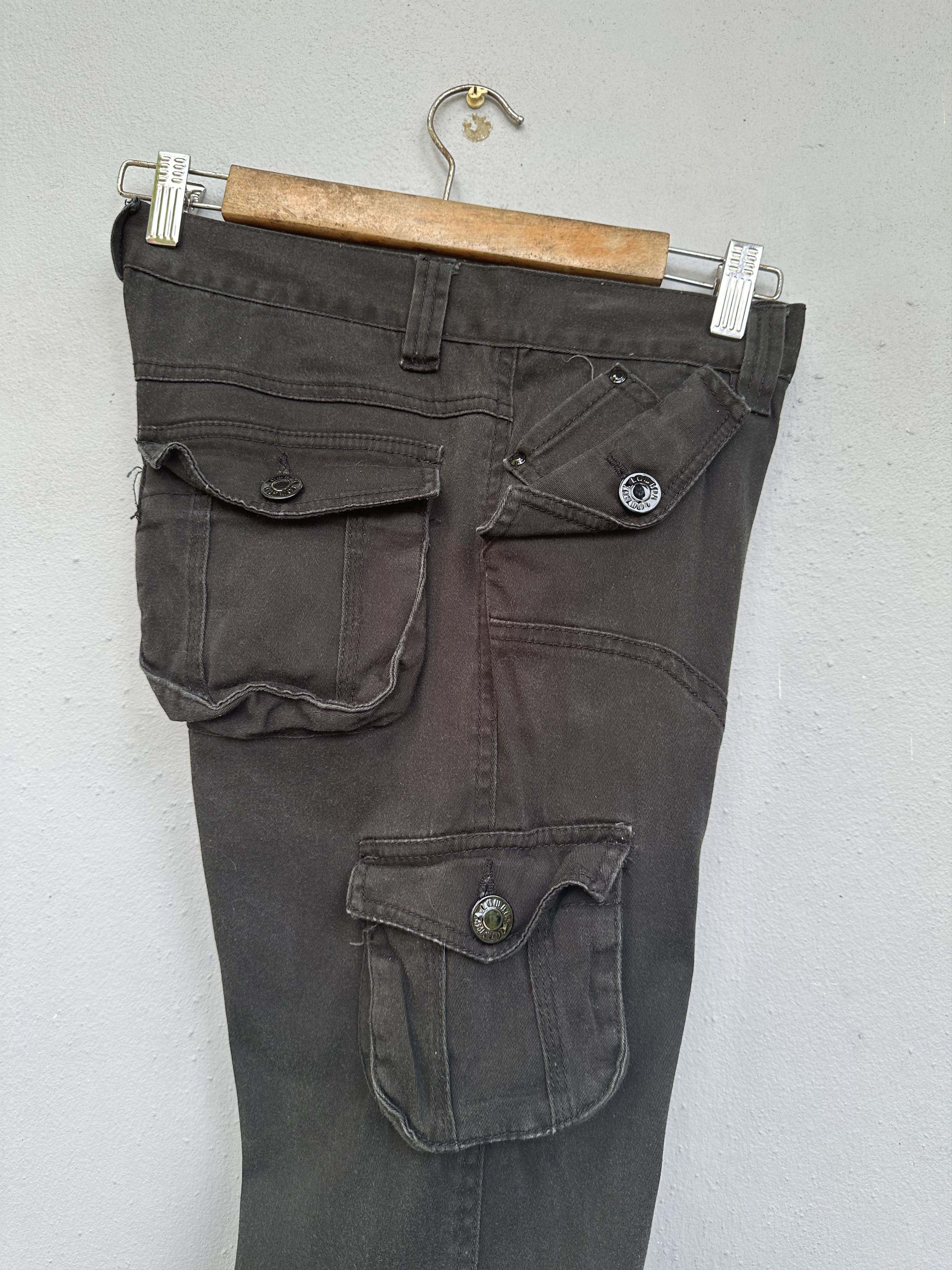 LOWBOX JapaneseBrand LOWBOX Bondage Parachute Cargo Trouser Pant Size US 32 / EU 48 - 12 Thumbnail