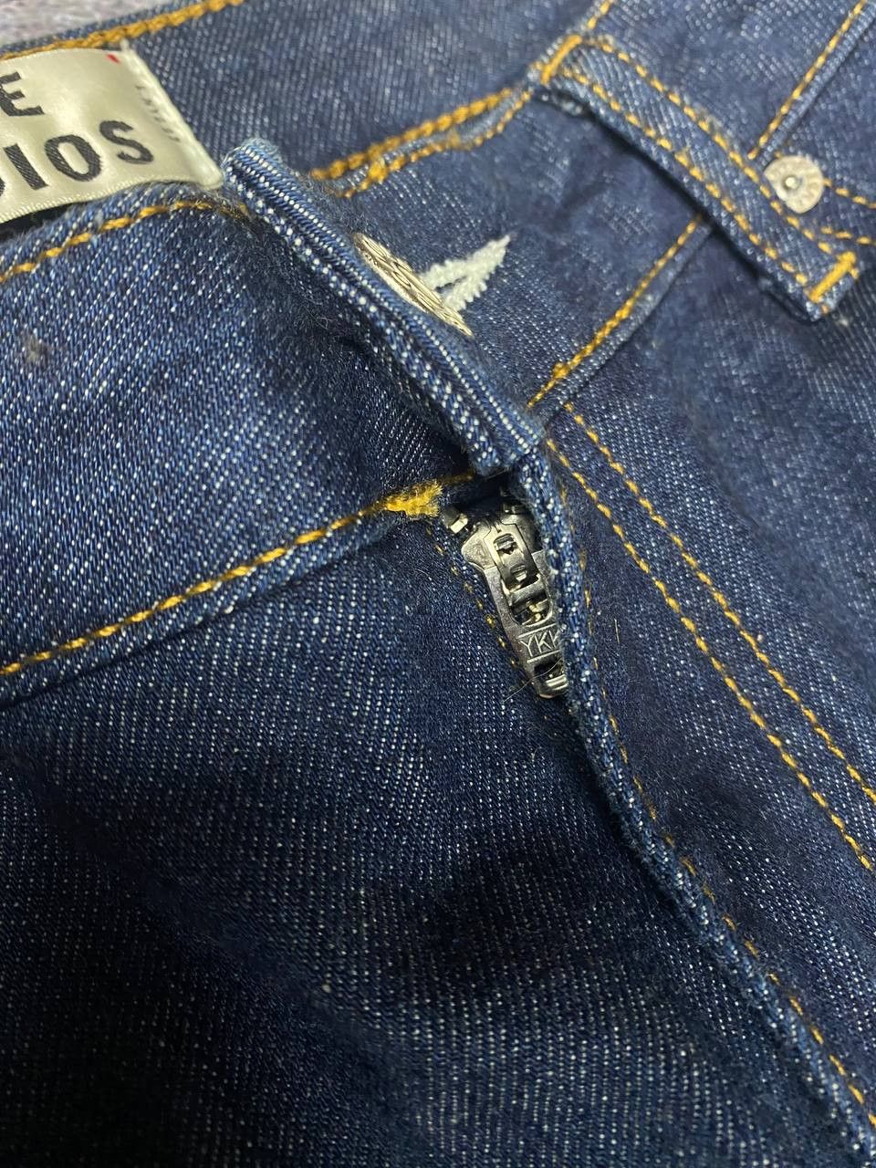 Acne Studios × Hysteric Glamour Flex Dark Blue Acne Studios Long Denim Pants JEans Size 26" / US 2 / IT 38 - 7 Thumbnail