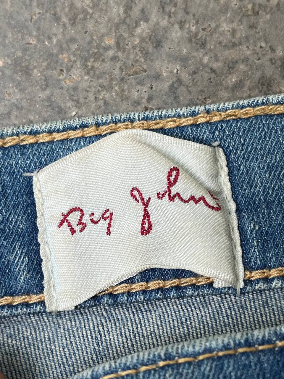 Big John VINTAGE BIG JOHN RARE DESIGN BLEACH WASH Size US 34 / EU 50 - 9 Thumbnail