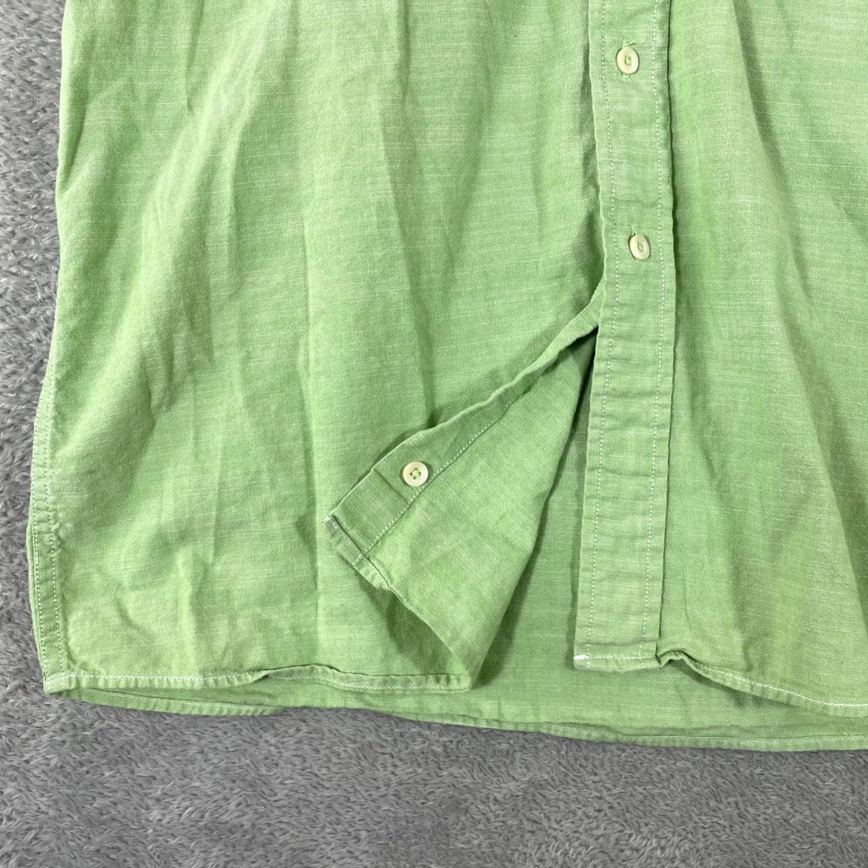 Pendleton Pendleton Warren Shirt Mens Large Green Short Sleeve Cotton Button Up Utility Size US L / EU 52-54 / 3 - 3 Thumbnail