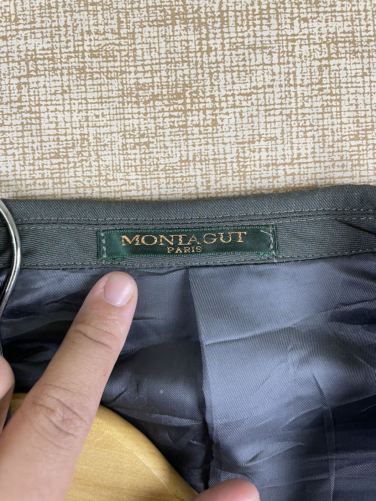 Montagut × Vintage Vintage MONTAGUT Double Breast Luxury Blazer Jacket Size US M / EU 48-50 / 2 - 8 Thumbnail