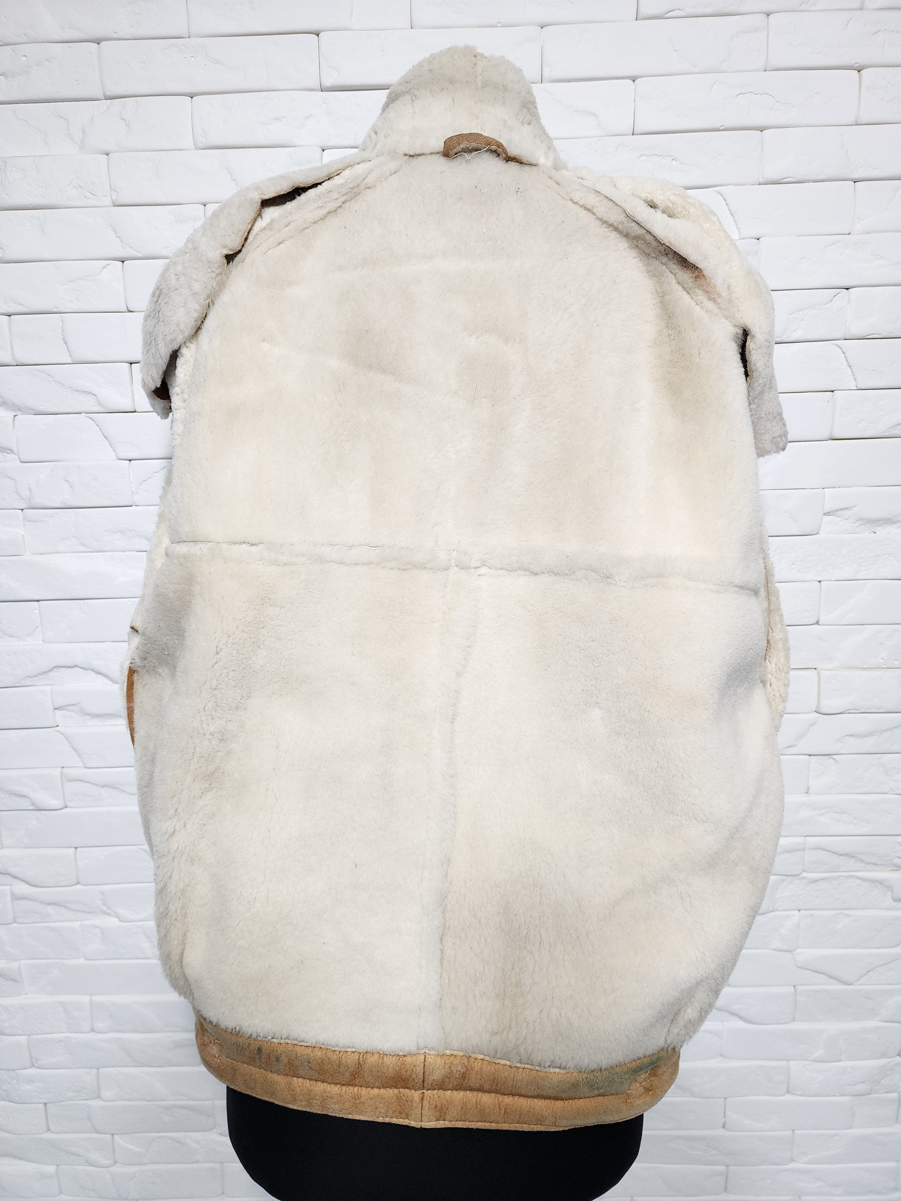Uniqlo Brown Women's Sheepskin Jacket: Size XL / US 12-14 / IT 48-50 - 10 Thumbnail