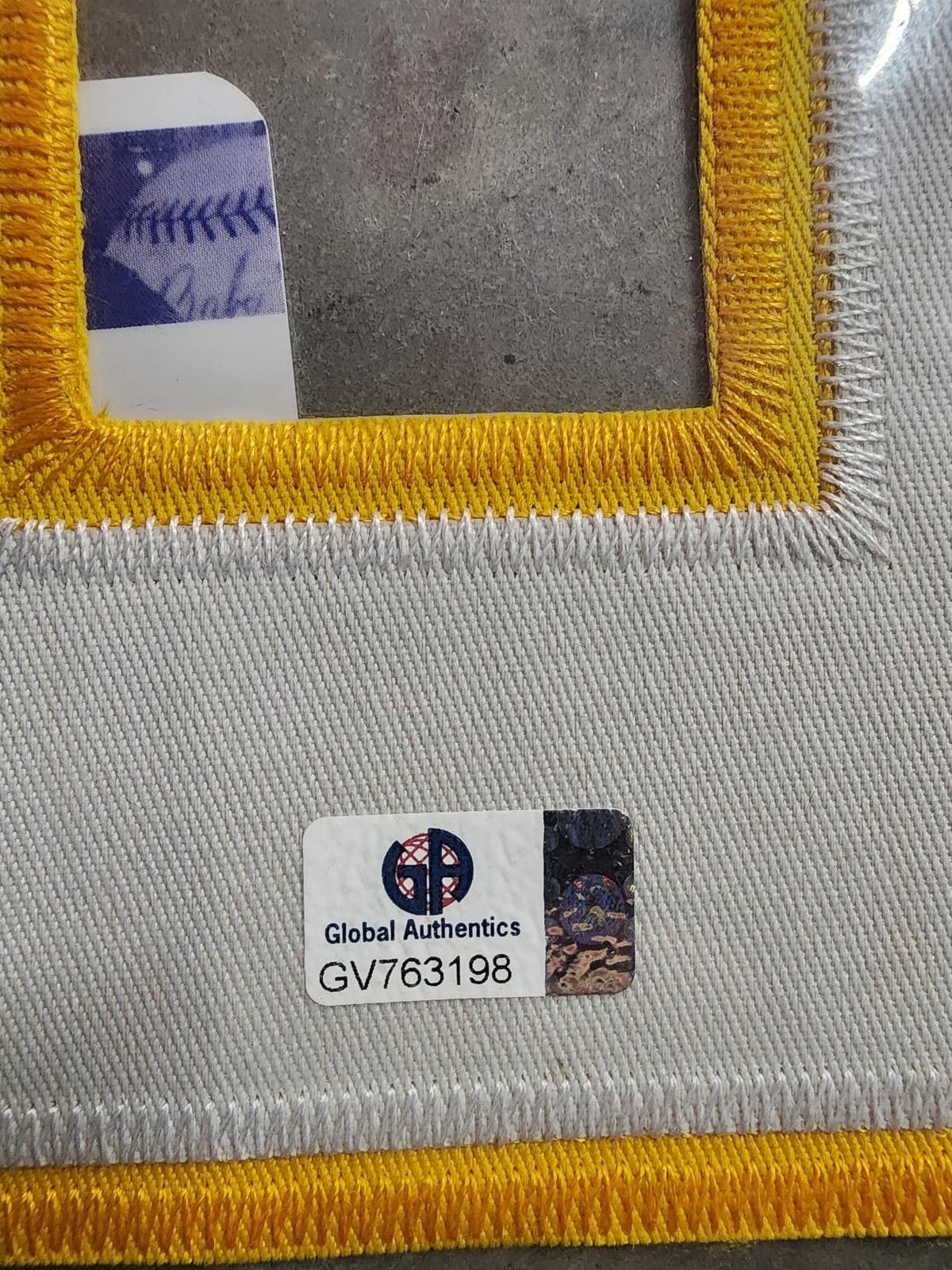 Other Autographed #8 Jersey Patch with Certificate of Authenticity Size ONE SIZE - 4 Thumbnail