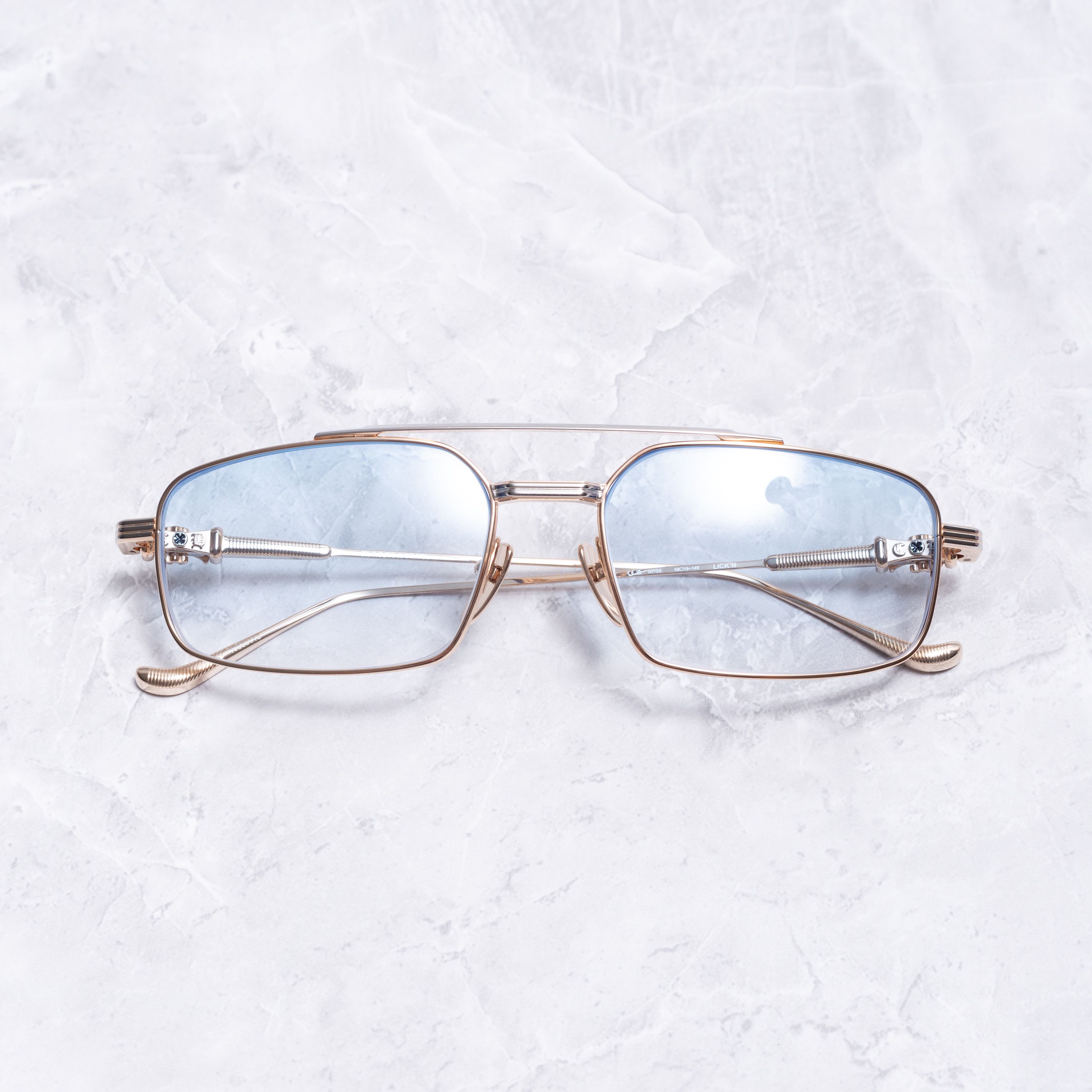 Chrome Hearts 1/1 ICE BLUE CHROME HEARTS LICK'N Size ONE SIZE - 2 Thumbnail