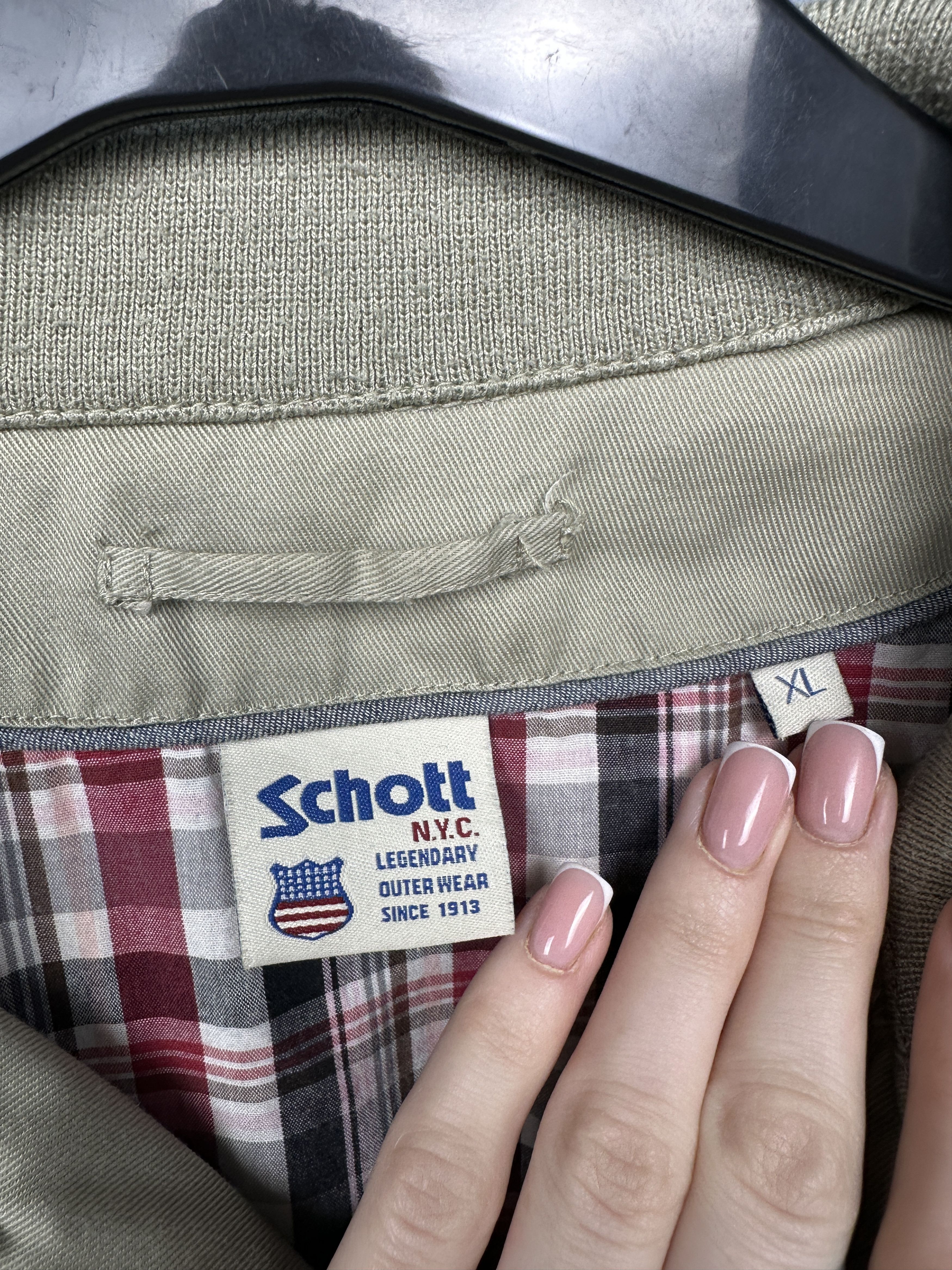 Schott × Vintage Schott NYC Vintage Mens Jacket Size US XL / EU 56 / 4 - 4 Thumbnail