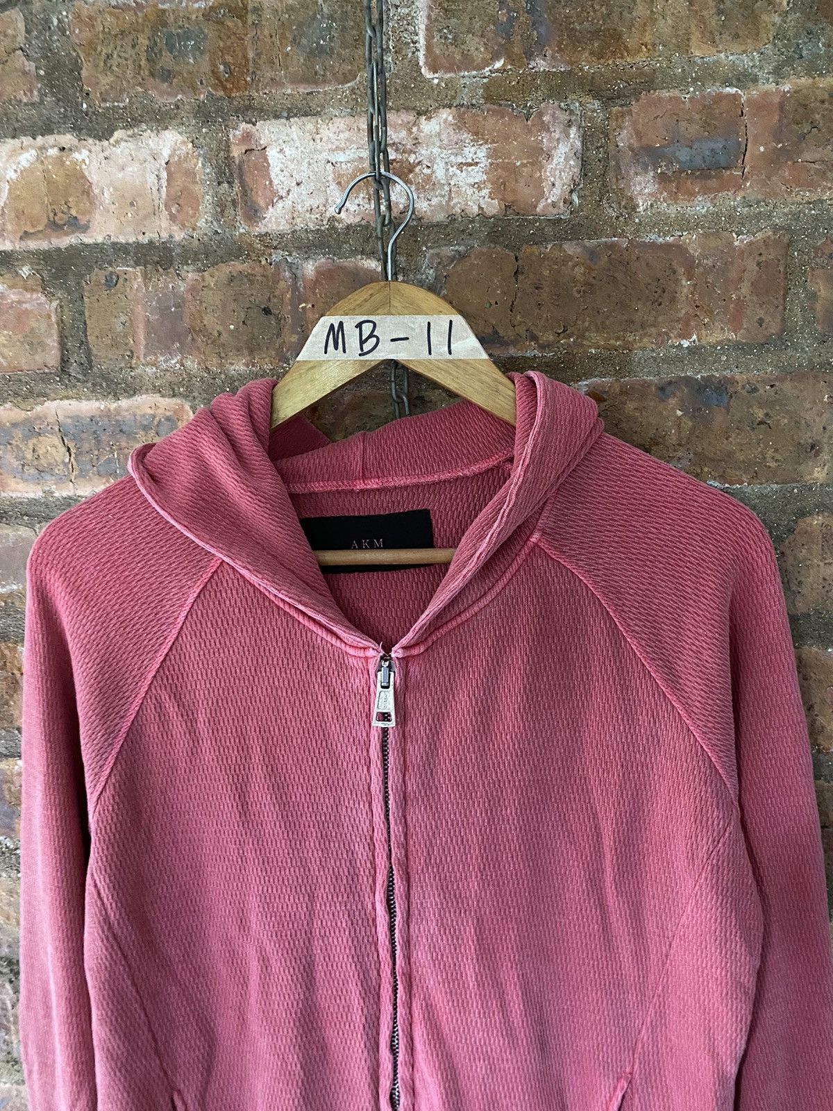 AKM 2000s thermal Wafer hoodie Lampo zipper Size US M / EU 48-50 / 2 - 5 Thumbnail