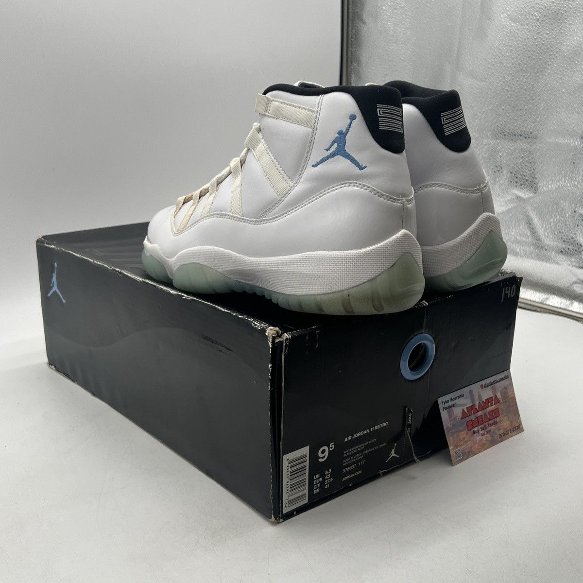 Jordan Brand Air Jordan 11 legend blue Size US 9.5 / EU 42-43 - 4 Thumbnail