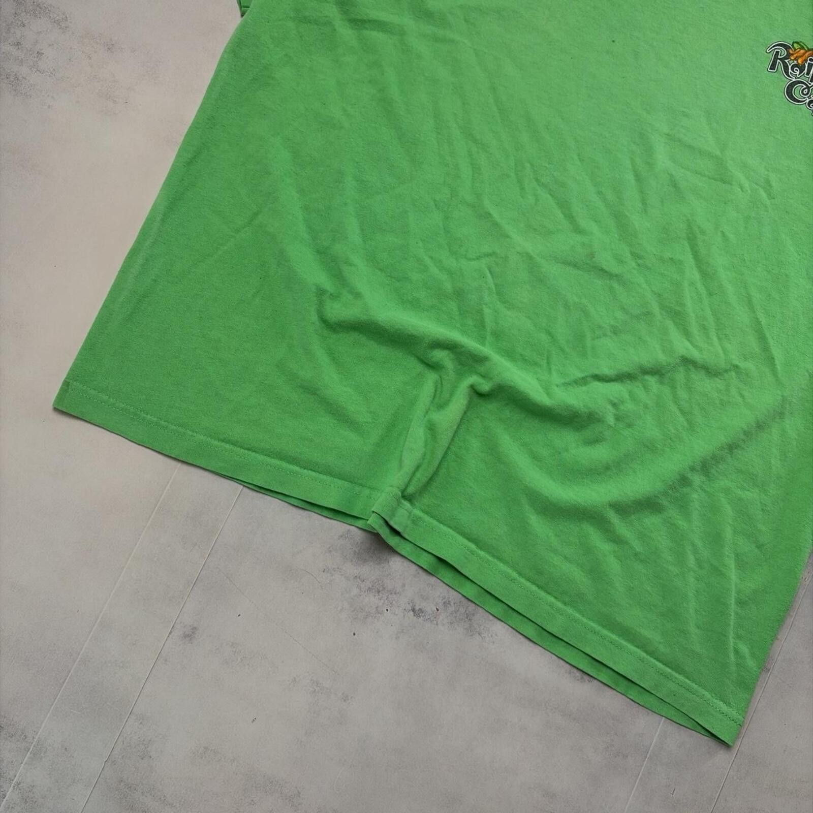 Other Y2K Green Rainforest Cafe Grunge Skater T-Shirt Size US L / EU 52-54 / 3 - 6 Thumbnail