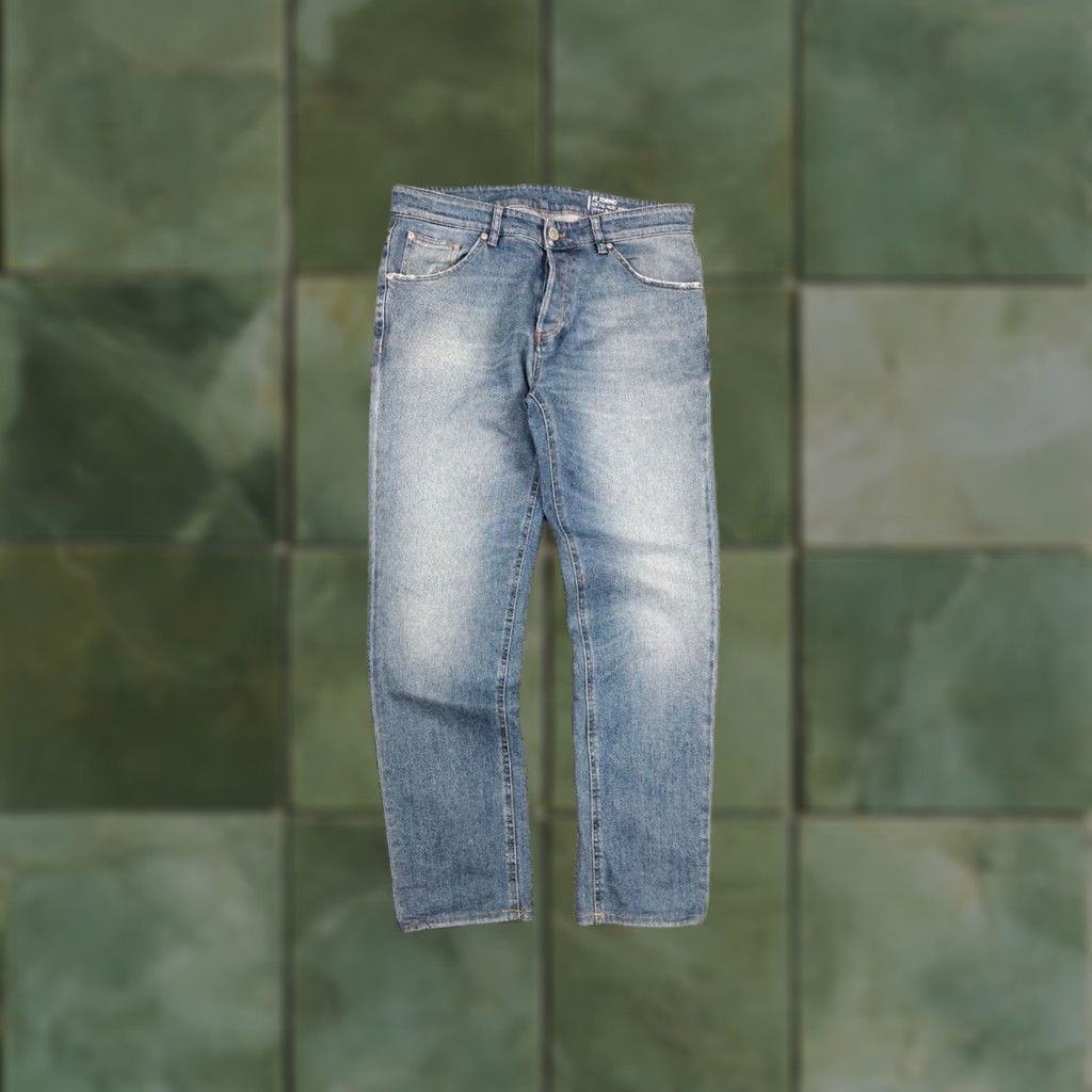 PT Torino PT Torino Reggae Design Ankle Wash blue Denim Jeans Mens Size US 33 - 1 Thumbnail