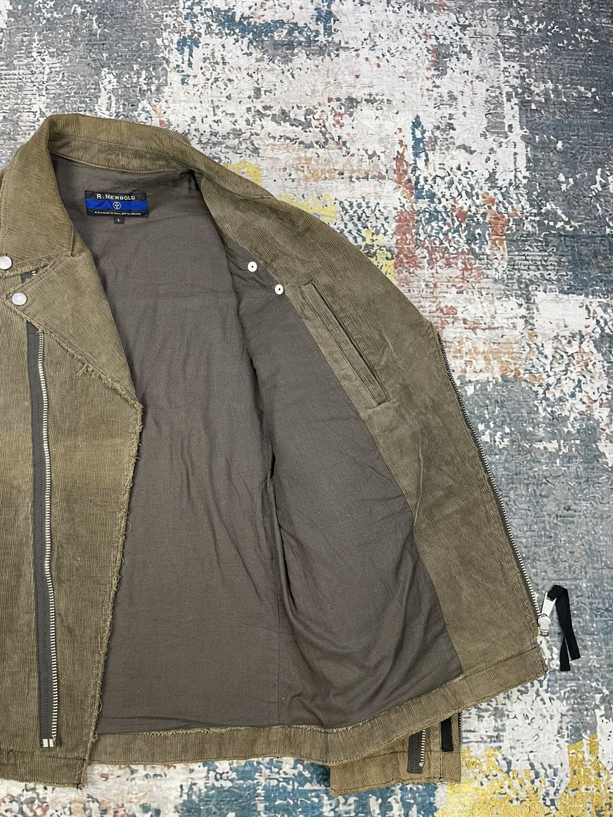 Paul Smith Seditioneries Punk Style R.Newbold Double Collar Corduroy Size US M / EU 48-50 / 2 - 10 Thumbnail