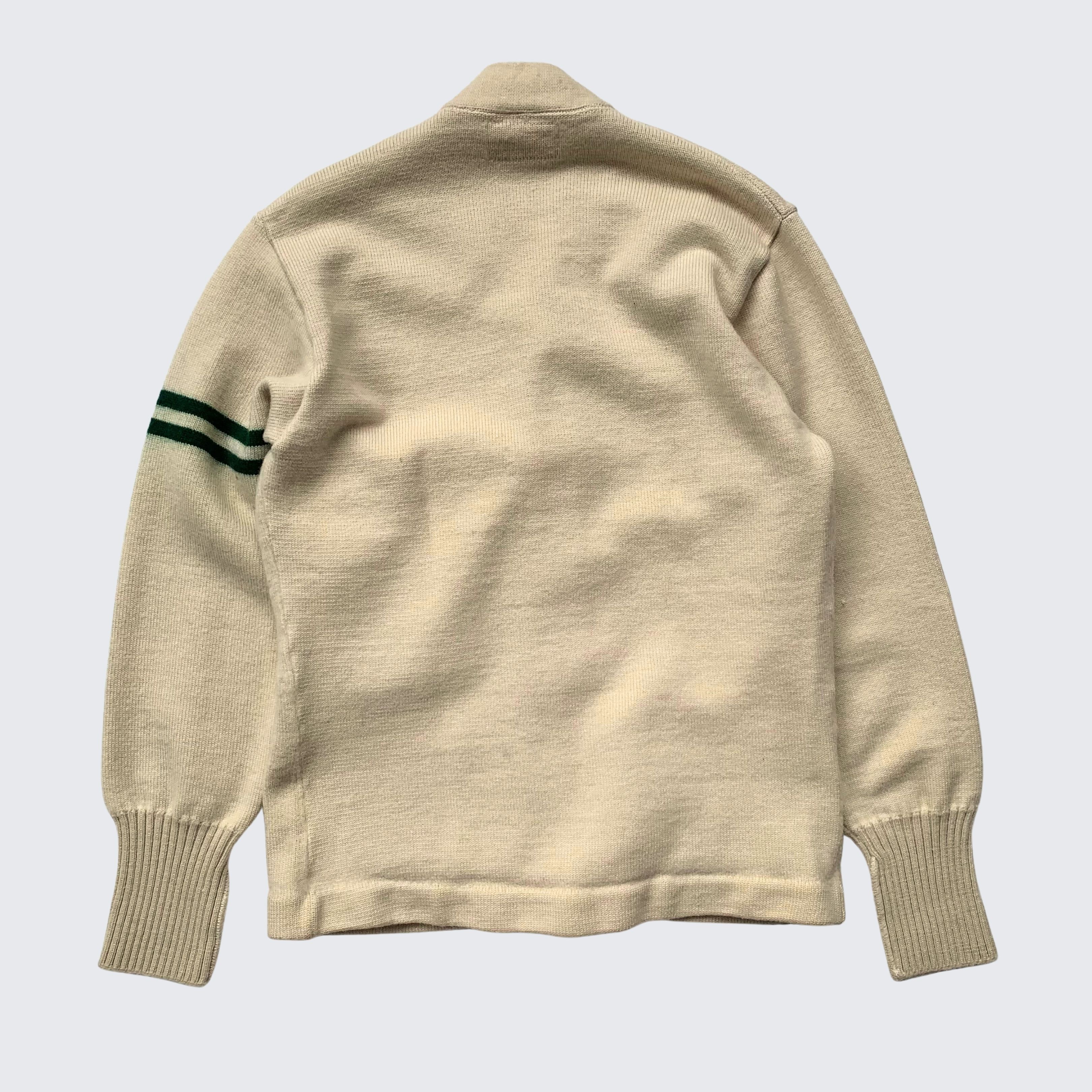 Vintage Vintage Wool OG Lettermans Made In USA Knit Cardigan Size US M / EU 48-50 / 2 - 5 Thumbnail