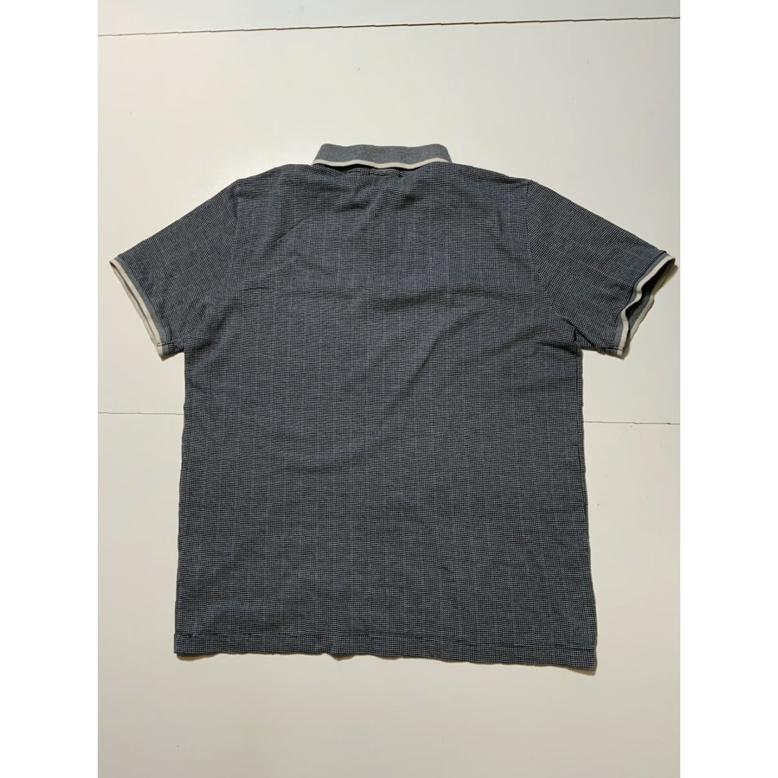 Theory Theory Jacquard Band Ticking Short Sleeve Mens Polo Shirt XL Multicolor Polo Shirt Mens XL Jacquard Band Ticking Color: Multicolor Size US XL / EU 56 / 4 - 3 Thumbnail