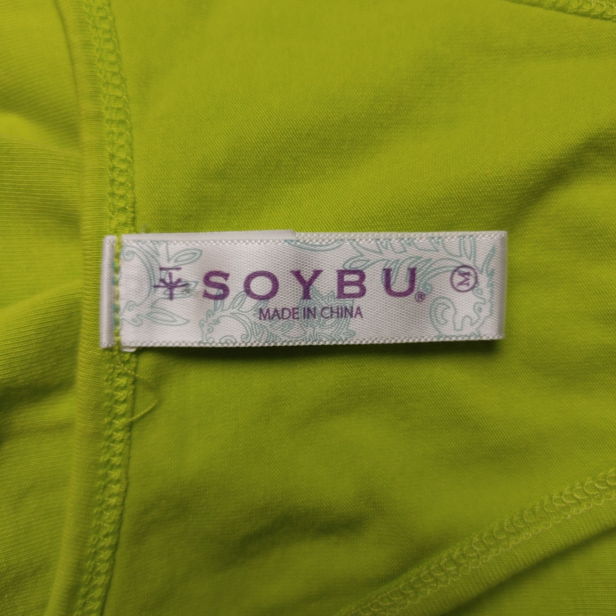 Other Soybu Women's Neon Green Activewear Racerback Tank Top M Size M / US 6-8 / IT 42-44 - 3 Thumbnail
