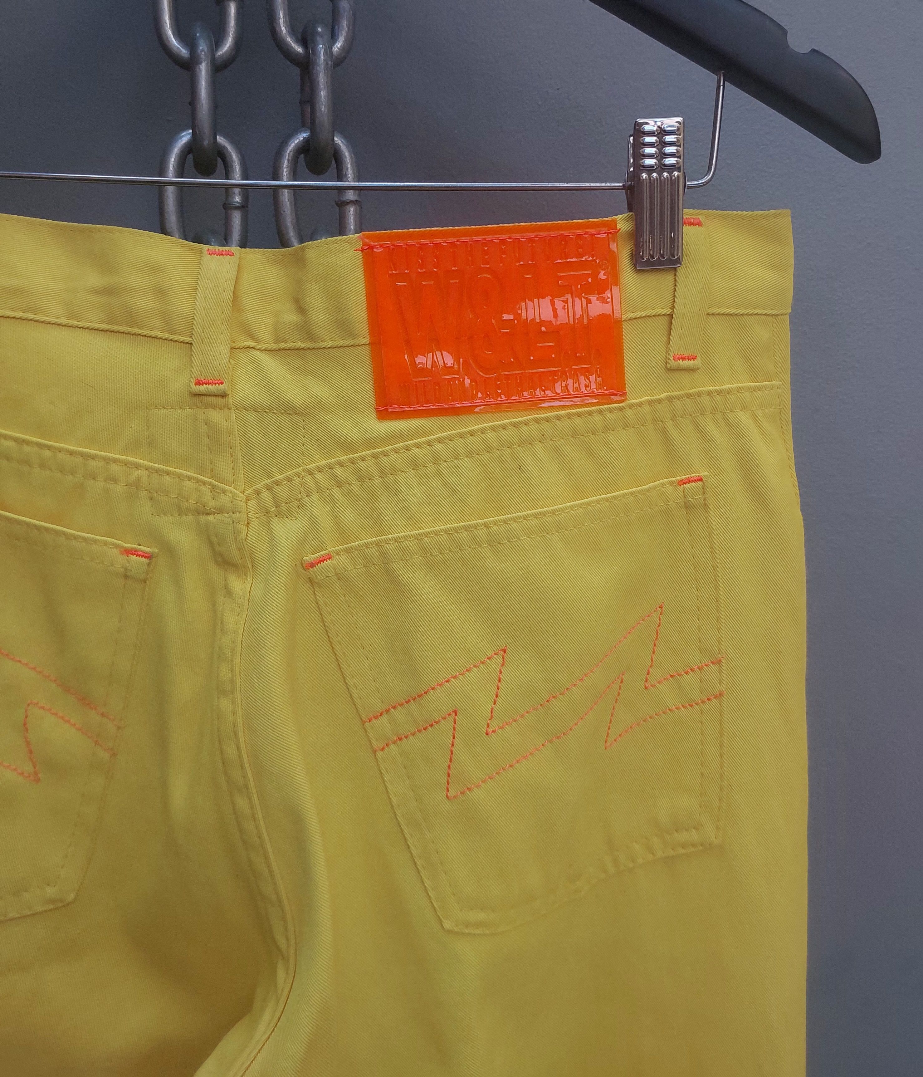 Walter Van Beirendonck Walter Van Beirendonck Yellow Pants Size US S / EU 44-46 / 1 - 8 Thumbnail