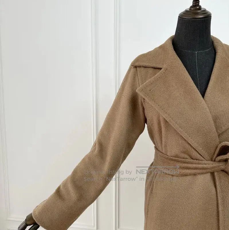 Max Mara MaxMara Women's Camel Coat in Size XS . Size XS / US 0-2 / IT 36-38 - 6 Thumbnail