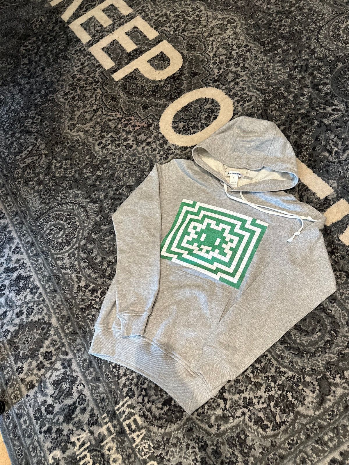 Comme des Garcons SHIRT CDG Hoodie Gray Size Small Size US S / EU 44-46 / 1 - 1 Thumbnail