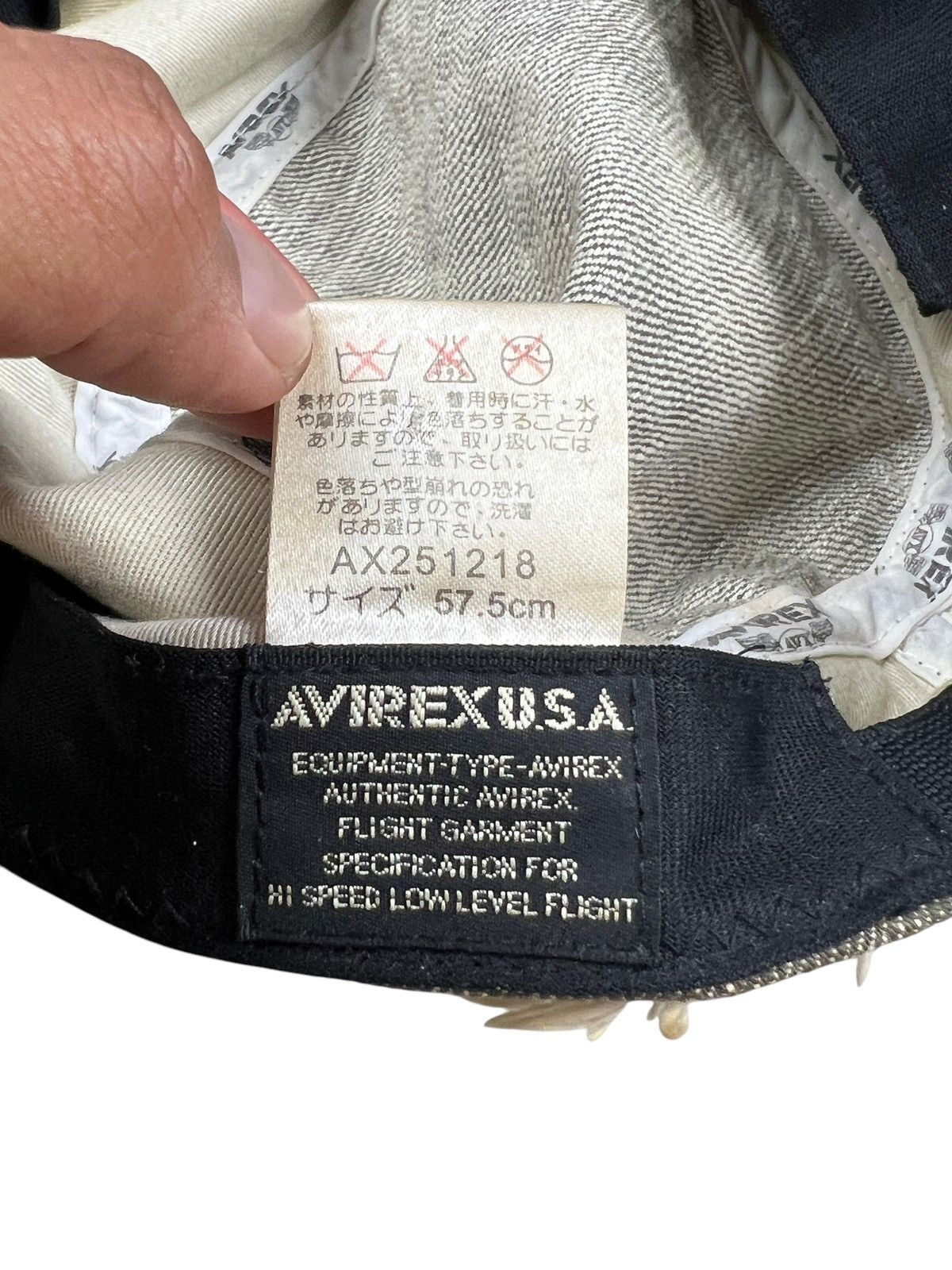 Avirex Avirex Tiger Stripes Distressed Army Hat Size ONE SIZE - 8 Thumbnail