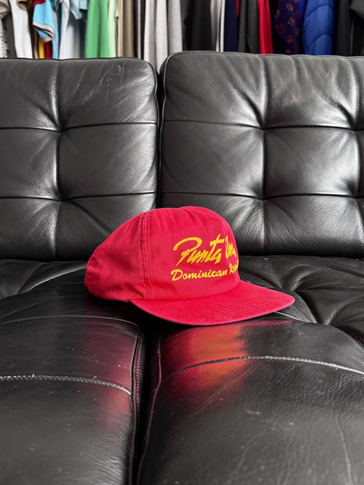 Vintage Vintage Punta Cana Dominican Republic Snapback Cap Red 90s Size ONE SIZE - 11 Thumbnail