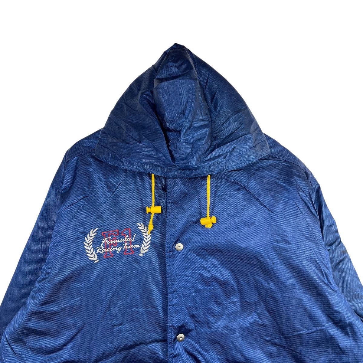 Vintage Canon Williams F1 Team Vintage Racing Jacket Hooded Coat Size US L / EU 52-54 / 3 - 2 Thumbnail