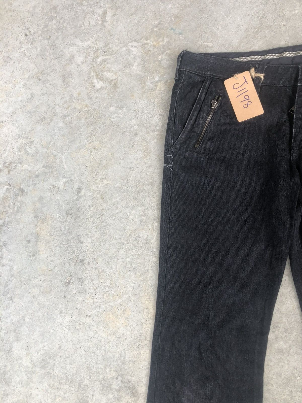 If Six Was Nine Japanese 02deriv Flared Pants Distressed Pants Size US 32 / EU 48 - 3 Thumbnail