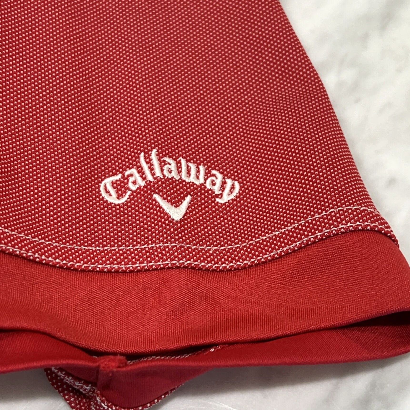 Callaway Callaway Polo Opti Dri Red Logo Golf Shirt Collared XL Men’s Short Sleeve Sports Shirt Size US XL / EU 56 / 4 - 6 Thumbnail