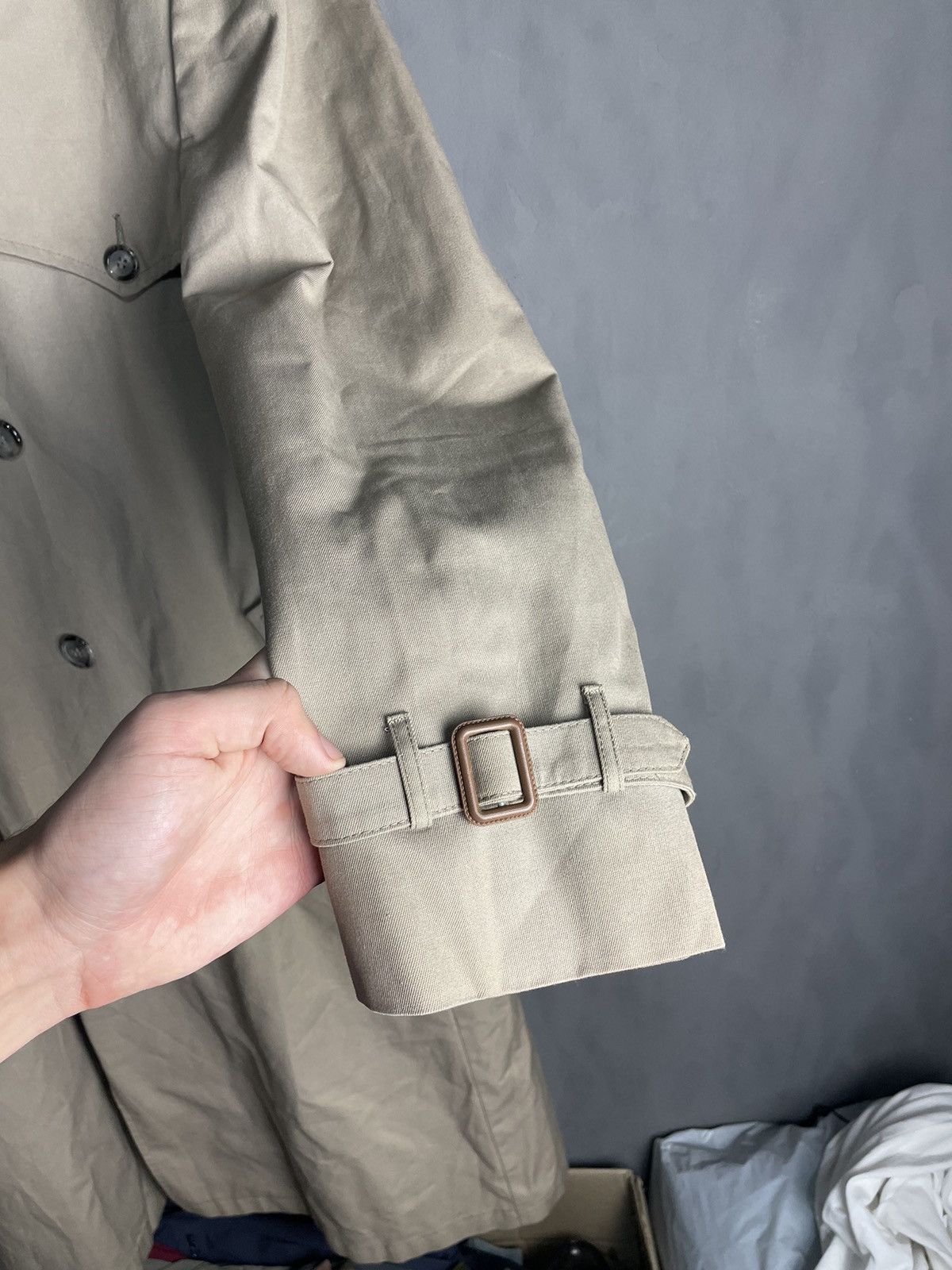 Christian Dior Monsieur Vintage Christian Dior monsieur trench-coat wool lined 44r Size US L / EU 52-54 / 3 - 5 Thumbnail