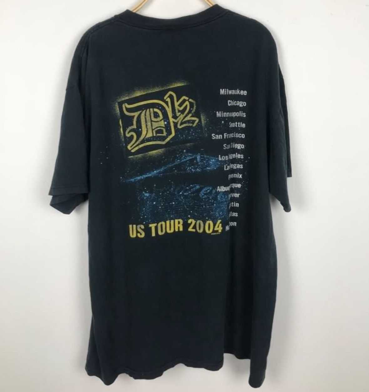 Eminem VINTAGE RARE D12 WORLD TOUR 2004 Size US XL / EU 56 / 4 - 6 Thumbnail