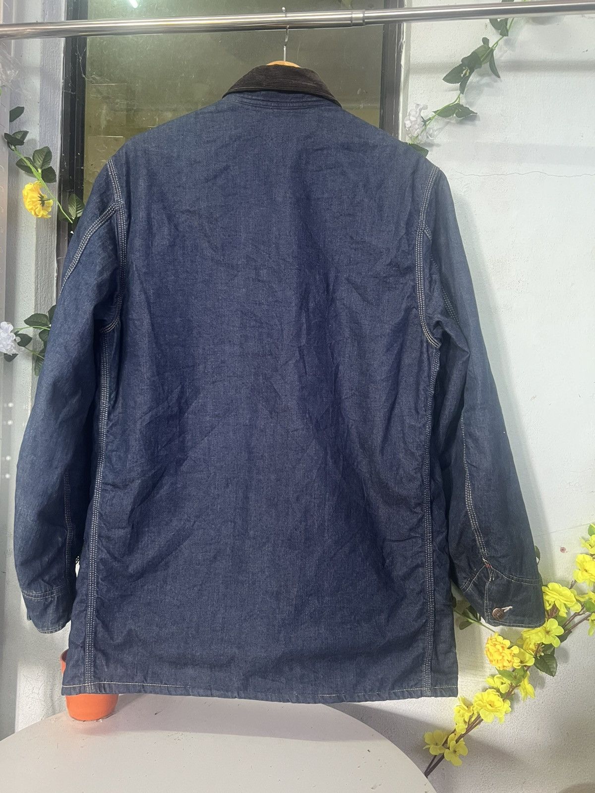 Blue Blue Japan BLUE BLUE ARIGATO JAPAN DENIM CHORE JACKET Size US L / EU 52-54 / 3 - 2 Thumbnail
