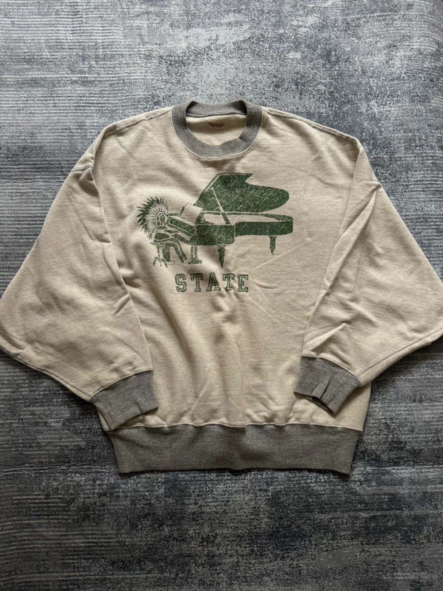 Kapital Kountry Kapital Piano Batwing Sweatshirt Size US M / EU 48-50 / 2 - 1 Thumbnail