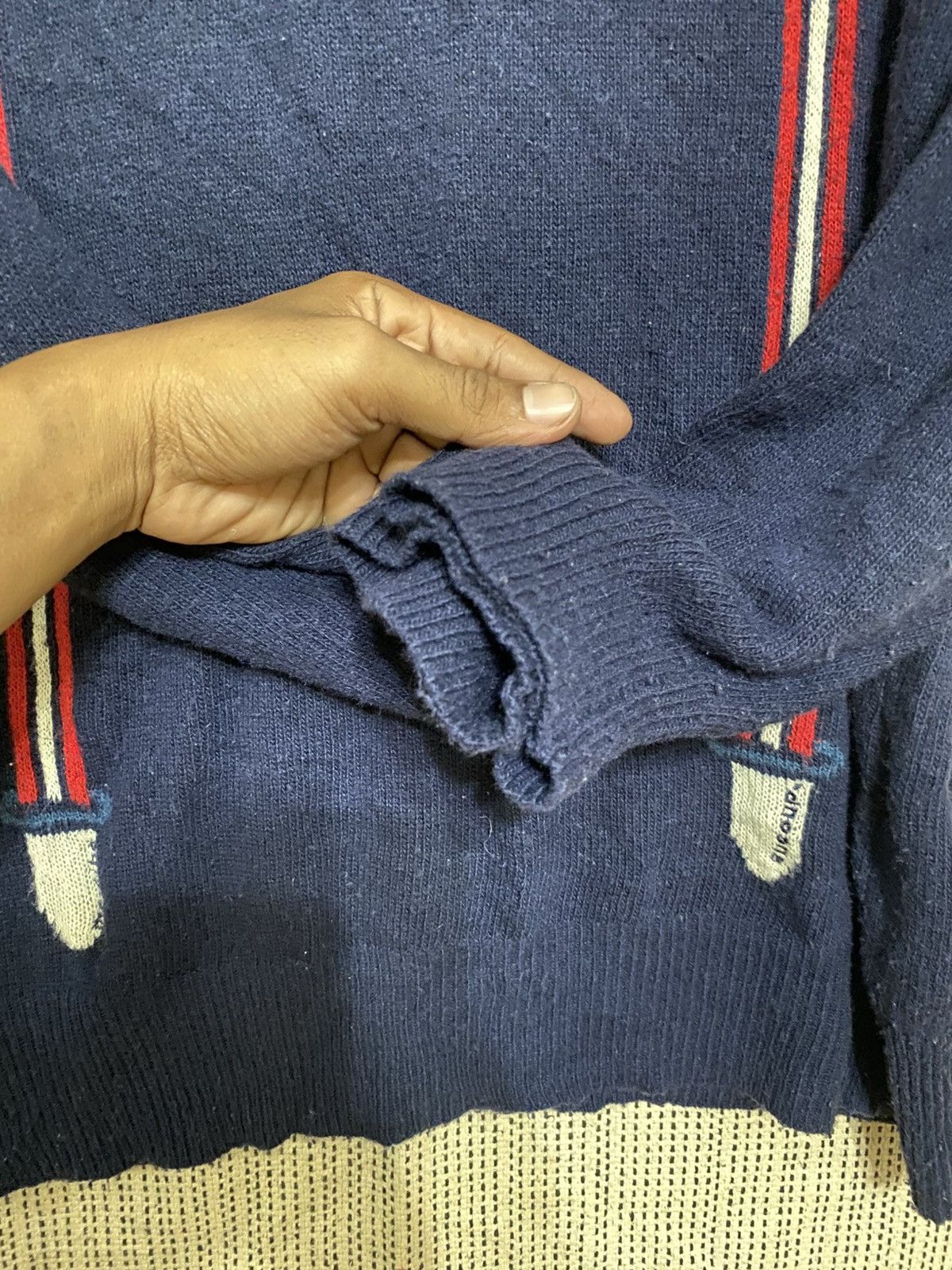 mercibeaucoup Mercibeaucoup issey miyake wool sweatshirt very rare Size US L / EU 52-54 / 3 - 6 Thumbnail