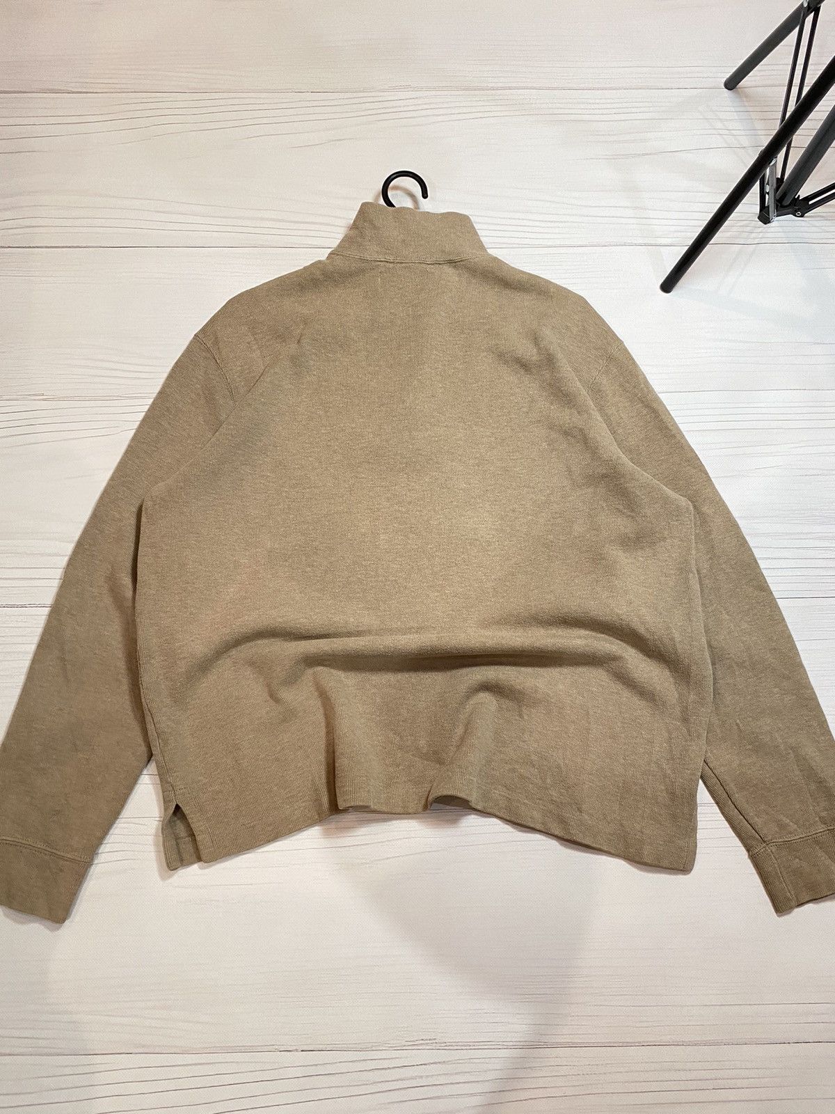 Polo Ralph Lauren Vintage Polo Ralph Lauren box fit quieter 1/4 zip sweater Size US L / EU 52-54 / 3 - 2 Thumbnail