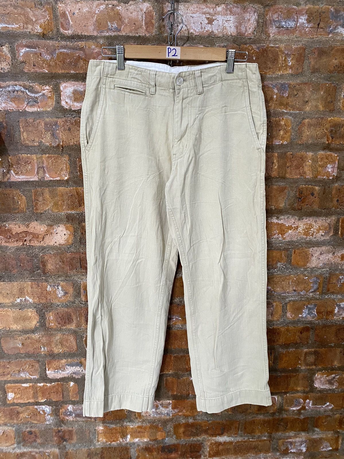 Comme des Garcons × Comme des Garcons Homme × Comme des Garcons Homme Plus 2000s CDG Homme Herringbone pants Size US 30 / EU 46 - 2 Thumbnail