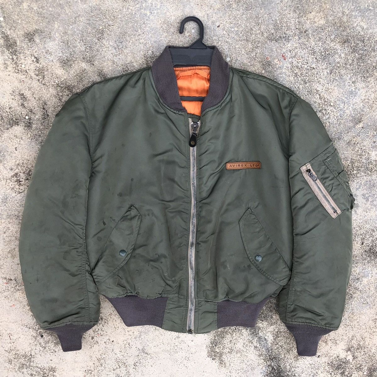 Avirex Vintage Avirex Intermediate Ma-1 Bomber Jacket 🇺🇸 Size US L / EU 52-54 / 3 - 2 Thumbnail
