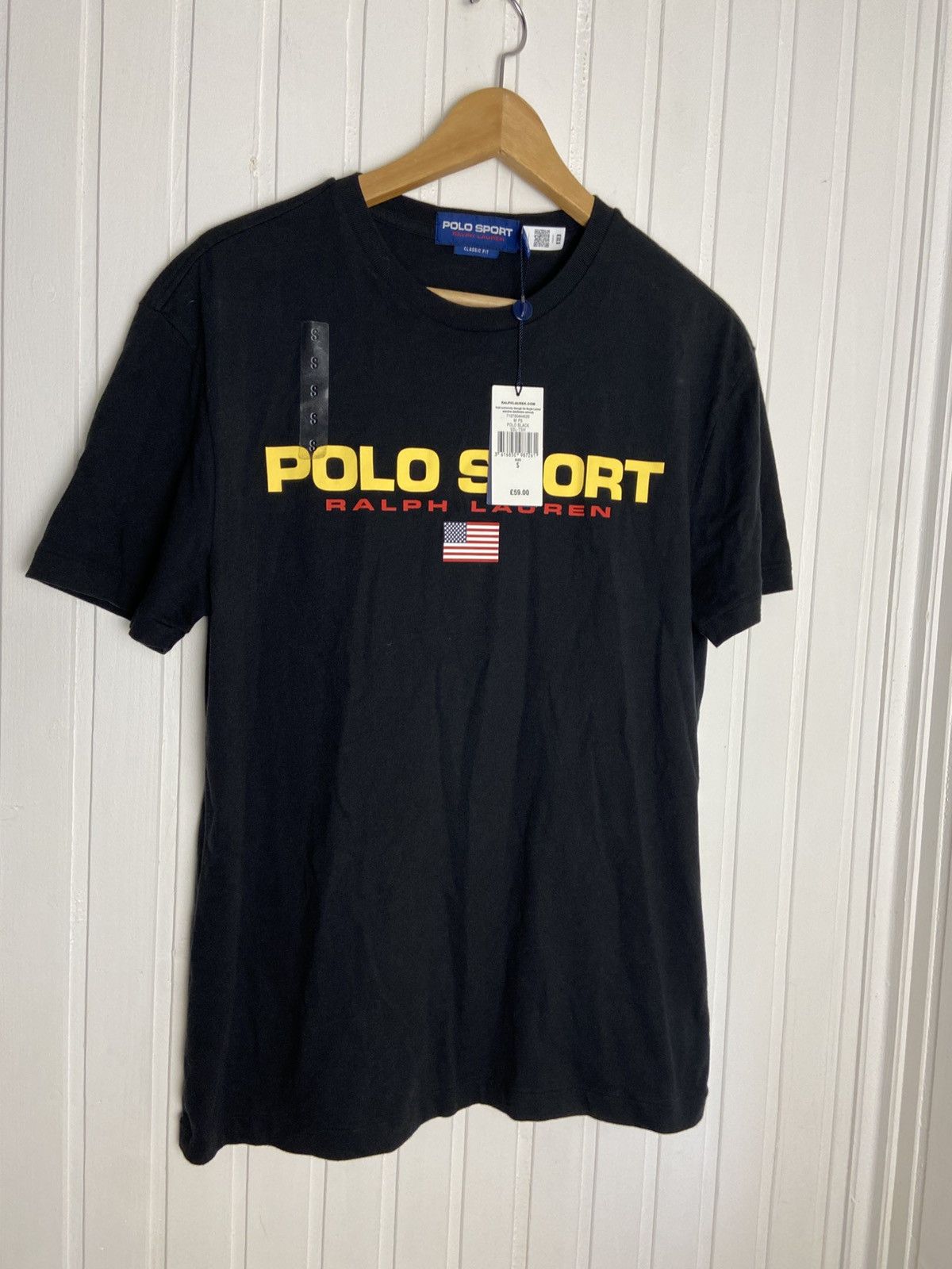 Polo Ralph Lauren New T-shirt Polo Ralph Lauren Sport authentic Black S Size US S / EU 44-46 / 1 - 1 Thumbnail