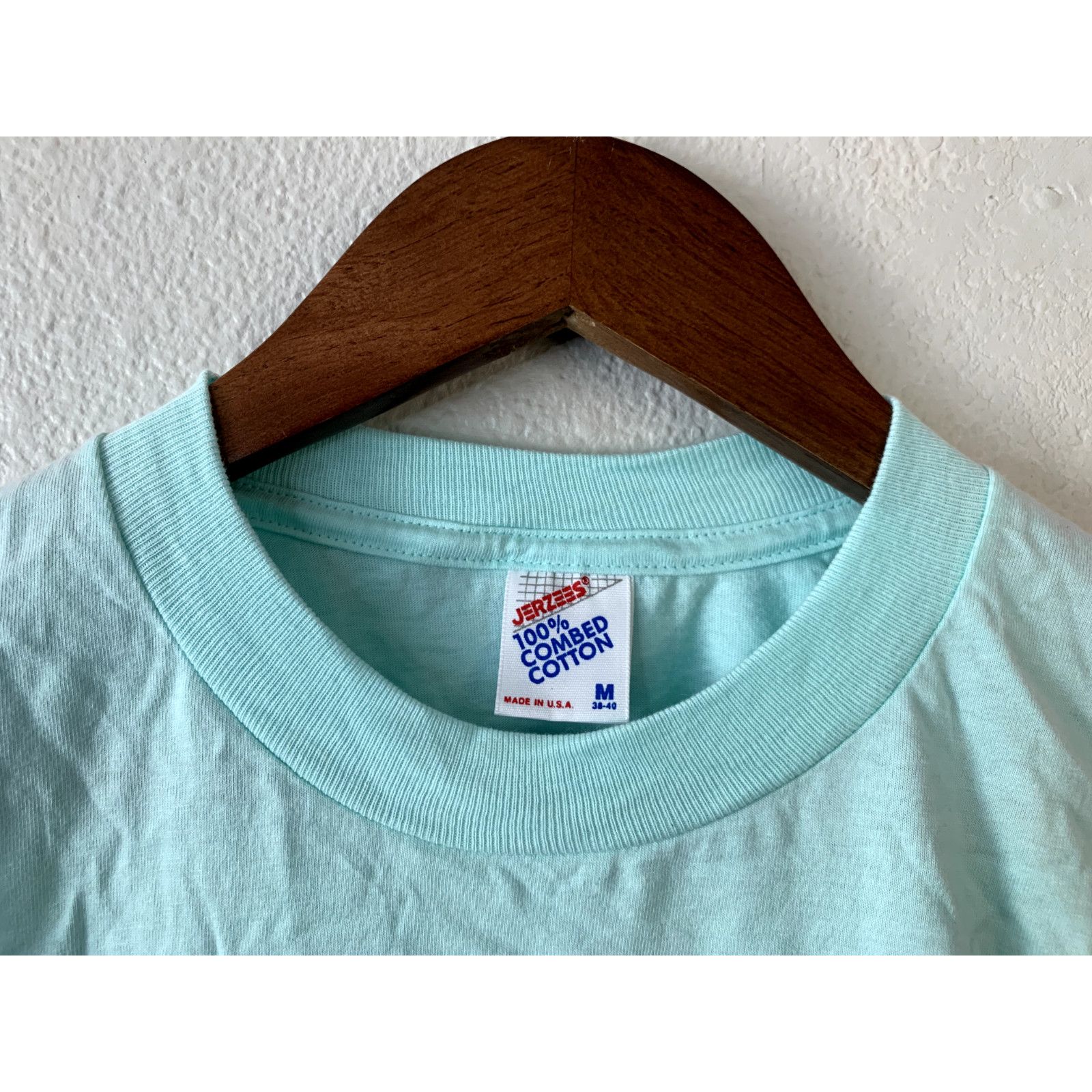 Jerzees Vintage Las Vegas Shirt Jerzees LV Blue Tee VTG 1993 Medium Size US M / EU 48-50 / 2 - 6 Thumbnail