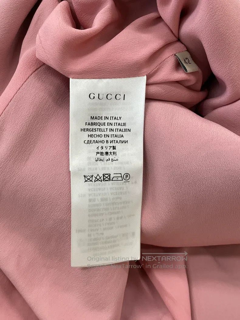 Gucci Gucci Black pearl buckle wool coat Size M / US 6-8 / IT 42-44 - 6 Thumbnail
