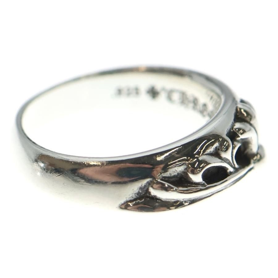 Chrome Hearts US9 Chrome Hearts Half Classic Floral Cross Ring 19 Size ONE SIZE - 3 Thumbnail