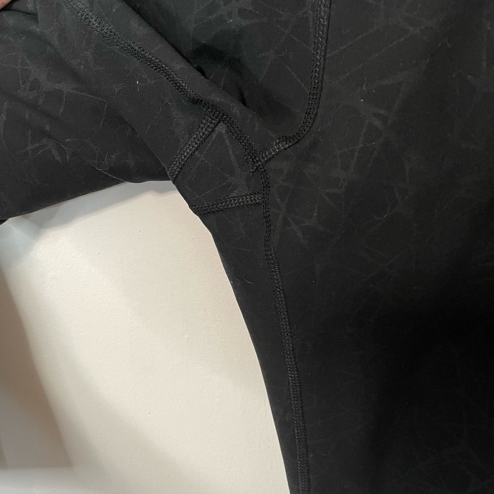 Spyder Spyder Black Web Leggings XXL Activewear Athleisure Pockets Size 34" / US 12 / IT 48 - 2 Thumbnail