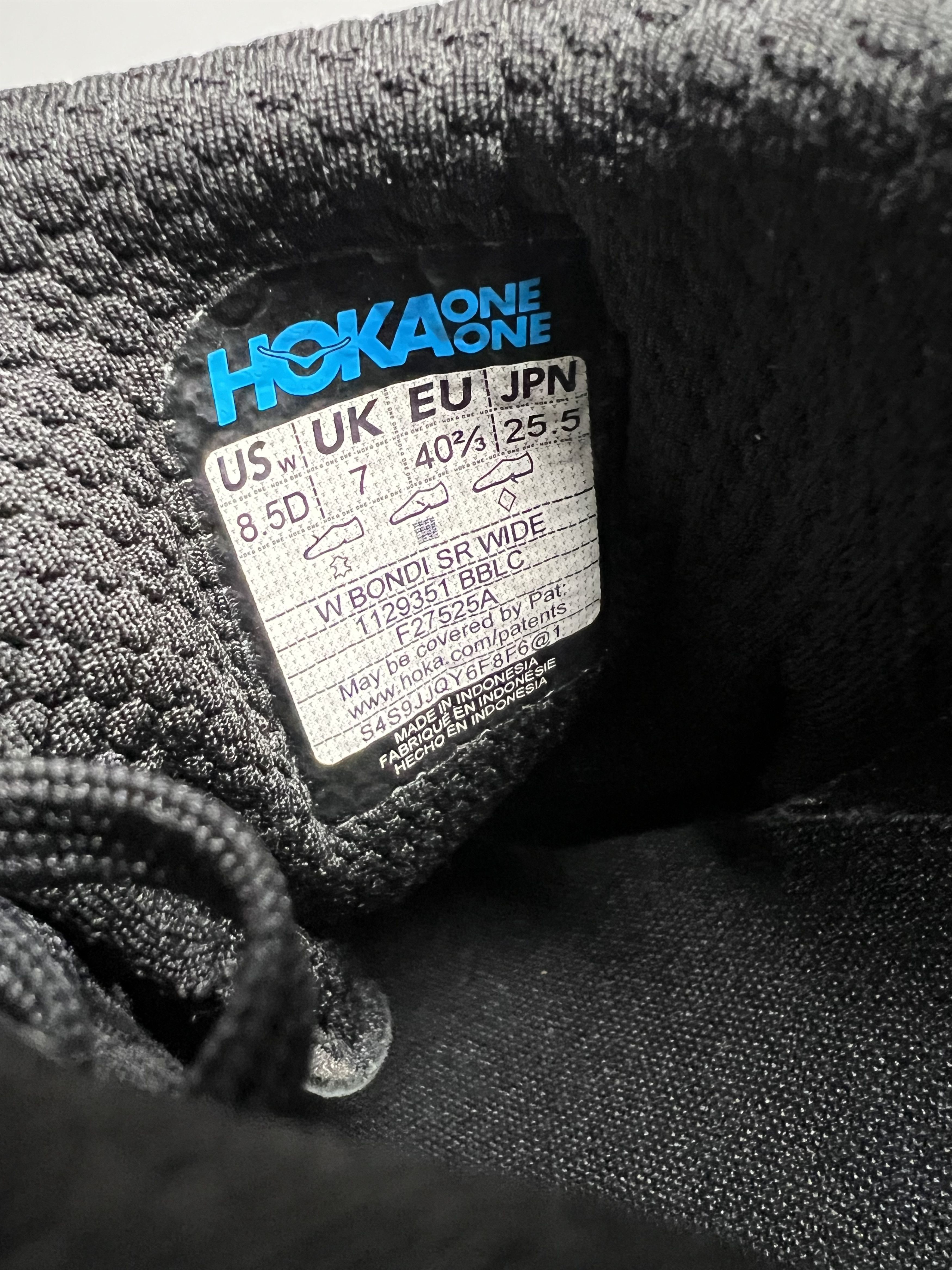 Hoka 8.5D Hoka One One Bondi SR Wide Running Shoes Walking Size US 8.5 / IT 38.5 - 11 Thumbnail