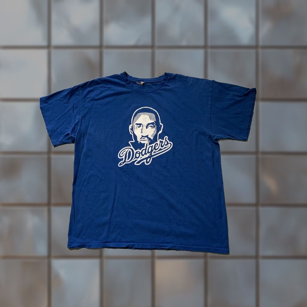 Vintage VINTAGE Alstyle Los Angeles Dodgers Kobe Bryant Graphic S/S Crewneck T-Shirt XL Men Blue L Size US XL / EU 56 / 4 - 1 Thumbnail