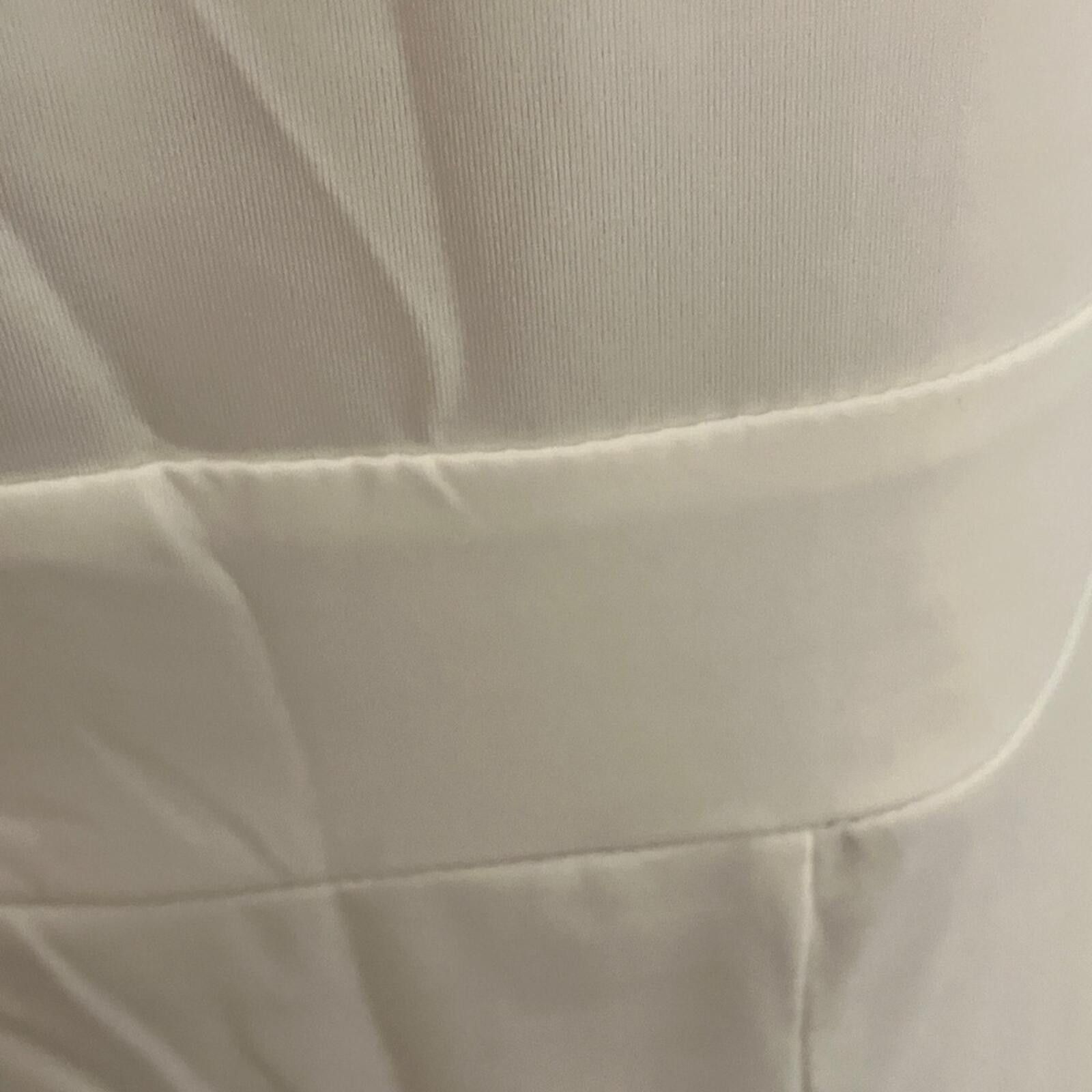 Other Elegant White Midi Wrap Dress - V-Neck, 3/4 Sleeves Size M / US 6-8 / IT 42-44 - 7 Thumbnail