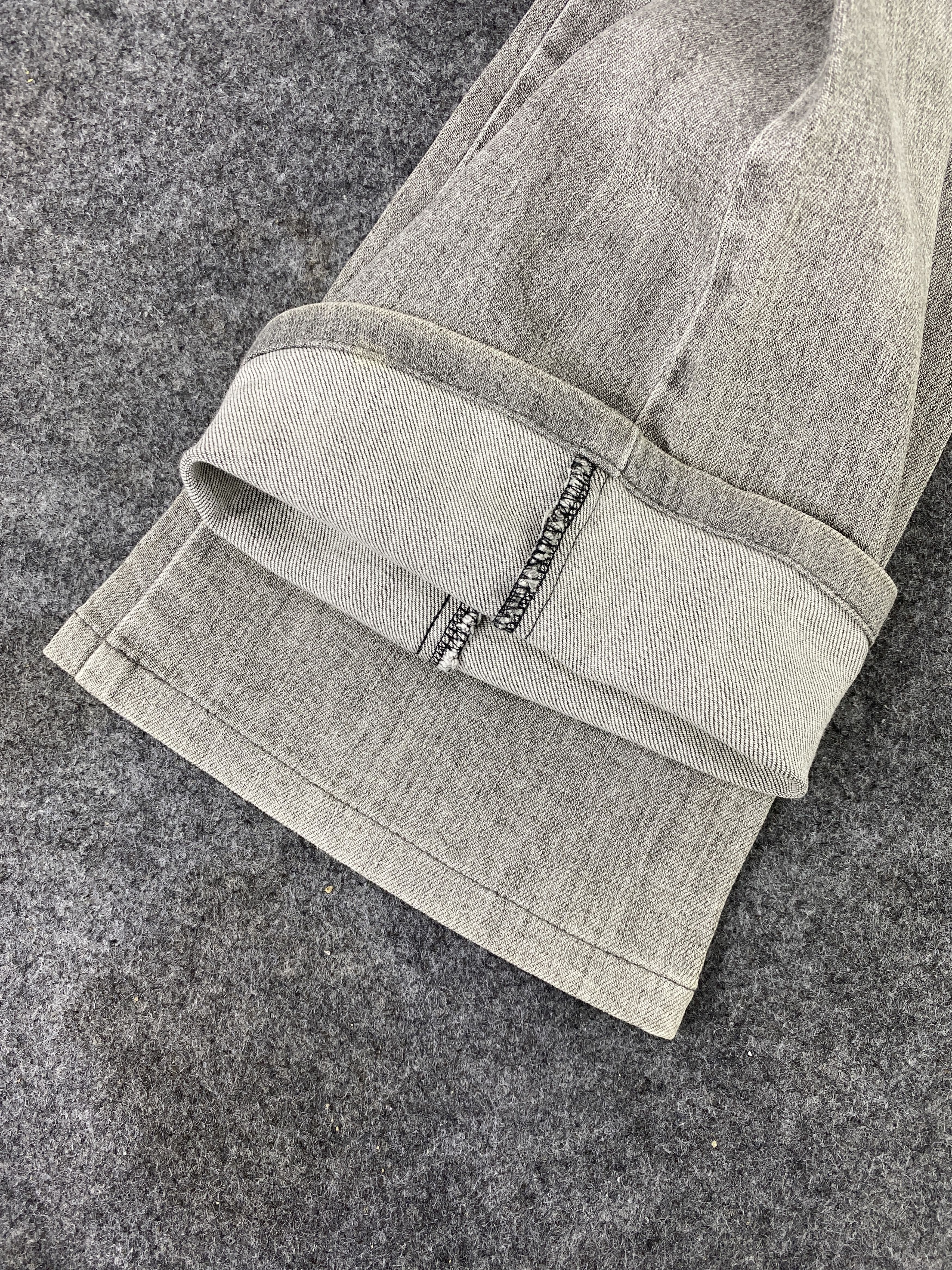 Japanese Brand Japanese Brand Indivi Bootcut Faded Grey Jeans - J1047 Size 28" / US 6 / IT 42 - 10 Thumbnail