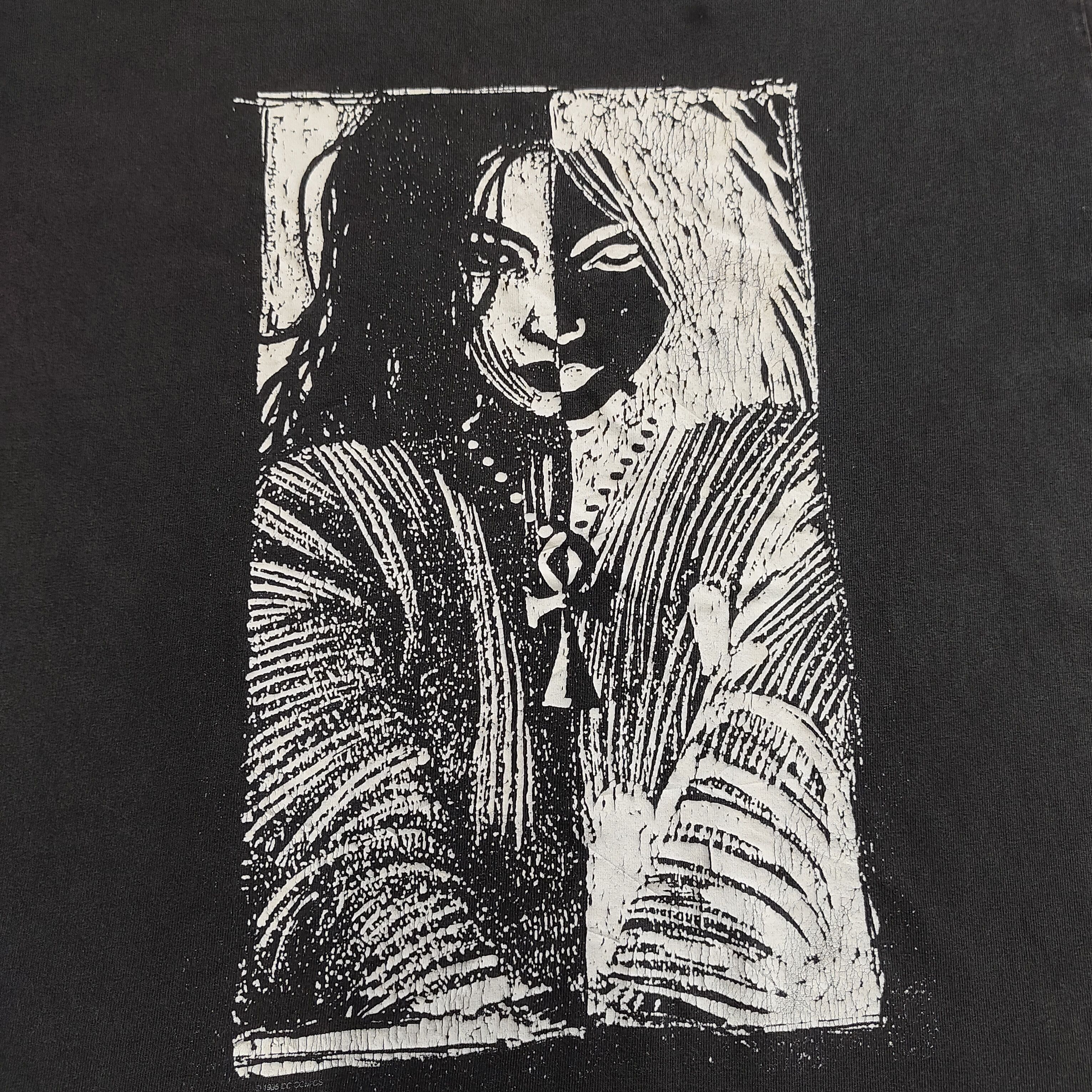 DC Comics × Vintage Vintage 90s DC Comics The Sandman Death T Shirt Size US L / EU 52-54 / 3 - 7 Thumbnail