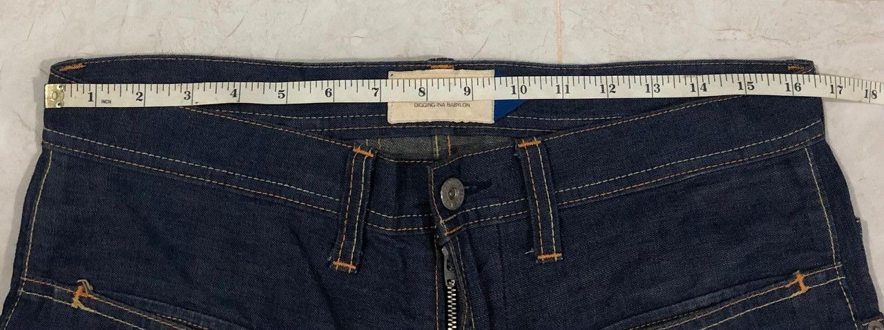If Six Was Nine × Japanese Brand Doarat Denim Rare Design Fashion Style Size US 33 - 11 Thumbnail