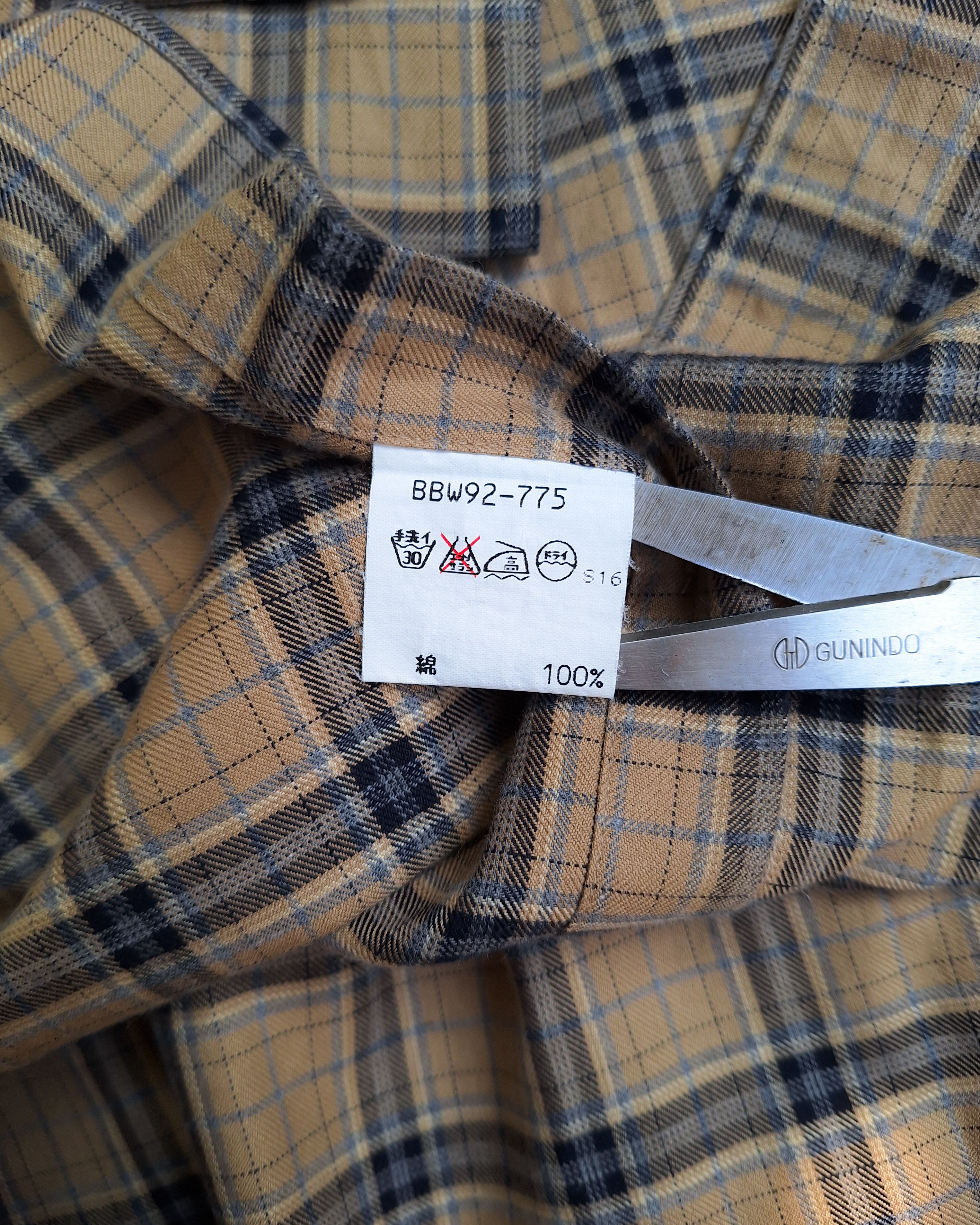 Burberry Vintage 90s Burberry Nova Check Shirt Size US M / EU 48-50 / 2 - 7 Thumbnail