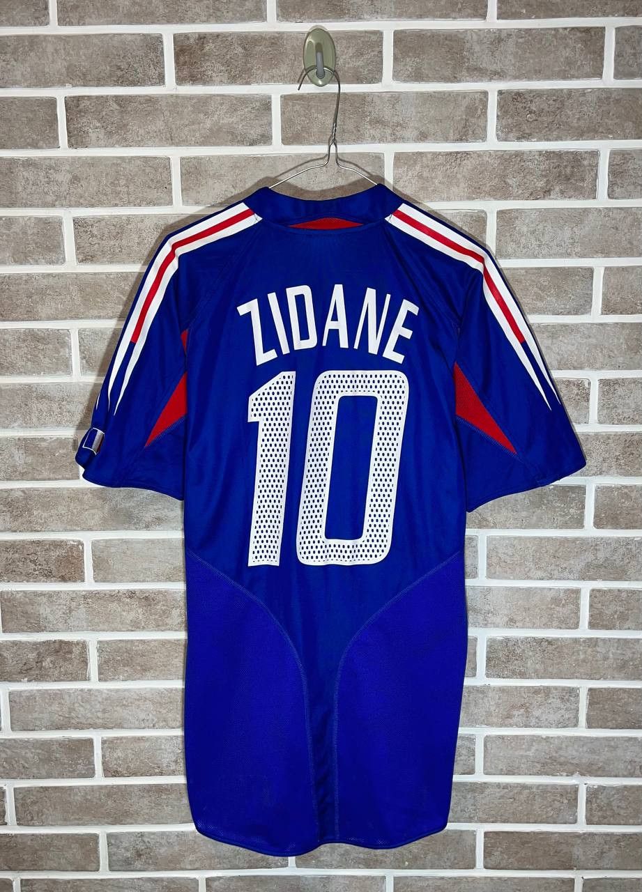 France National Team Zidane10 2003/04 football Jersey Adidas