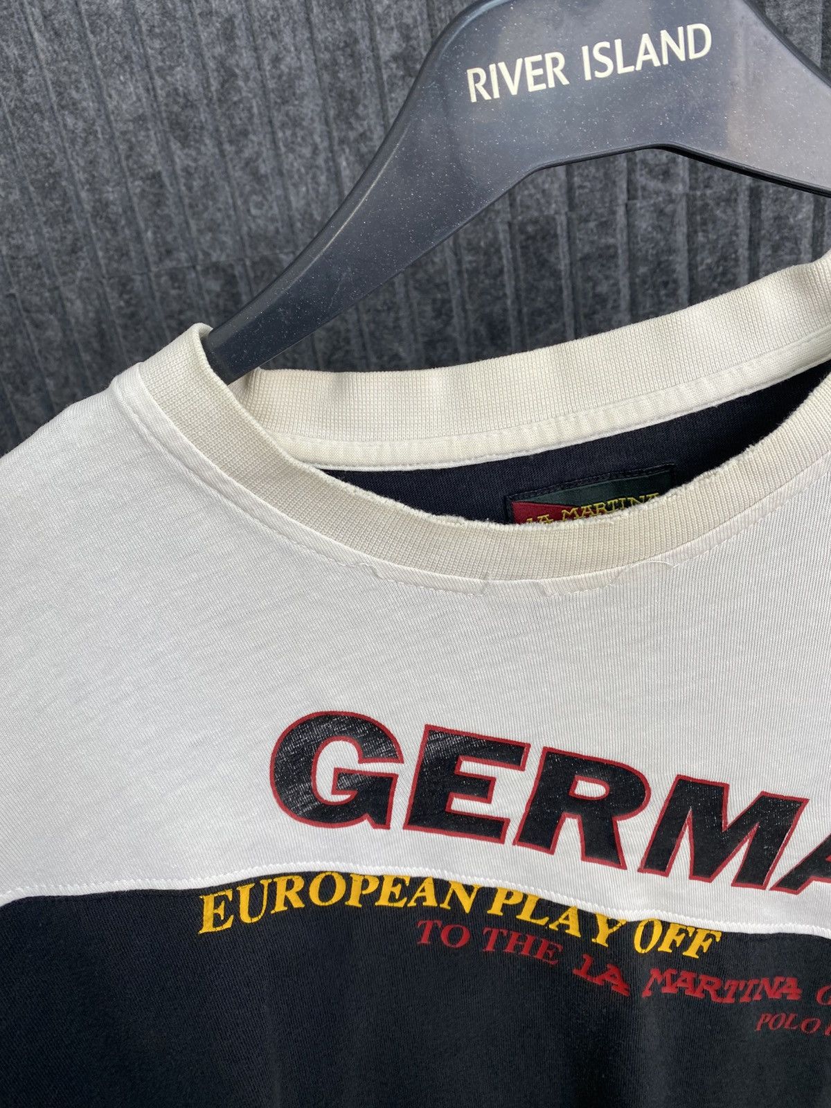La Martina Vintage La Martina Germany Long Sleeve T-Shirt Size US L / EU 52-54 / 3 - 5 Thumbnail